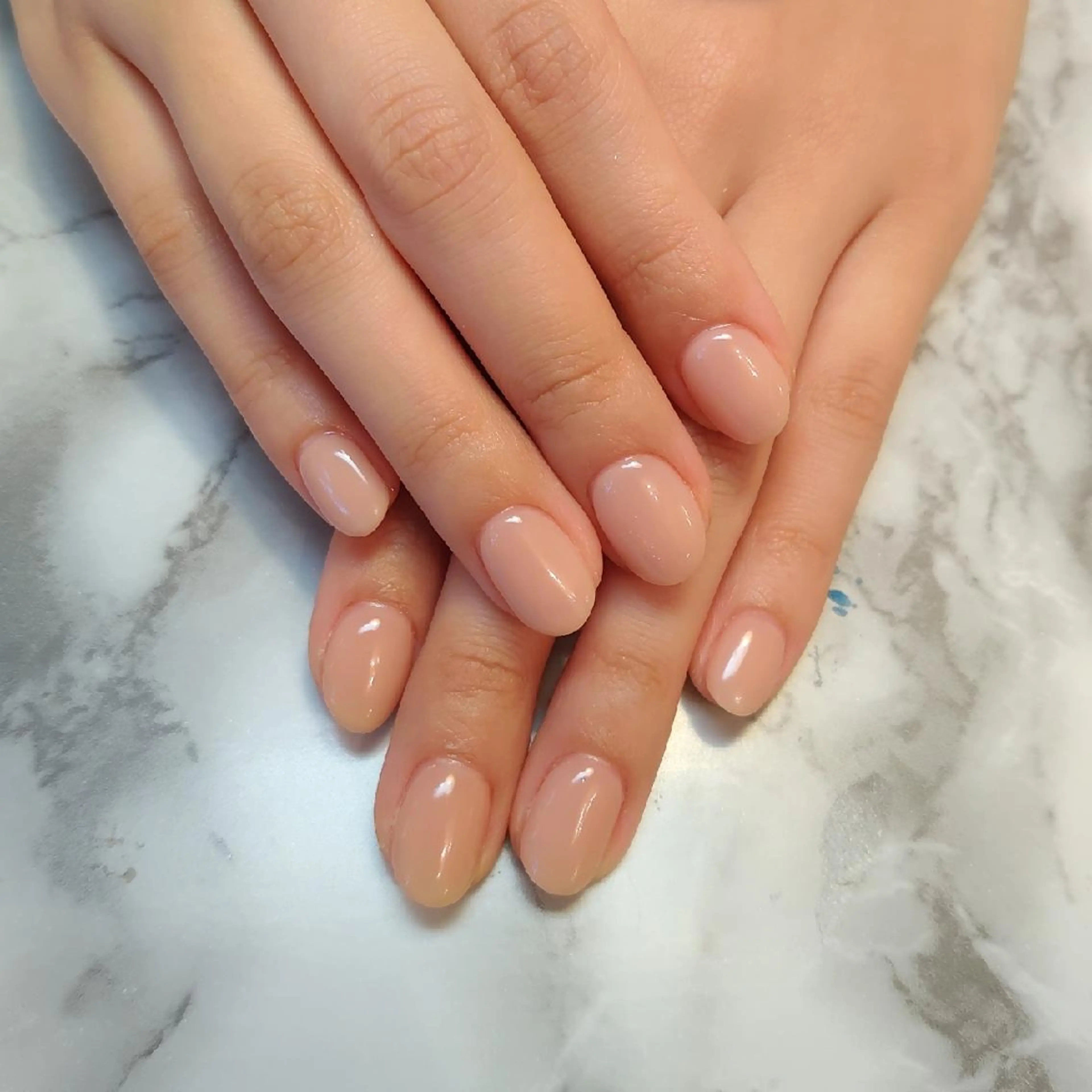 ネイル ワンカラーネイル ジェヌインネイル 河内のネイルデザイン