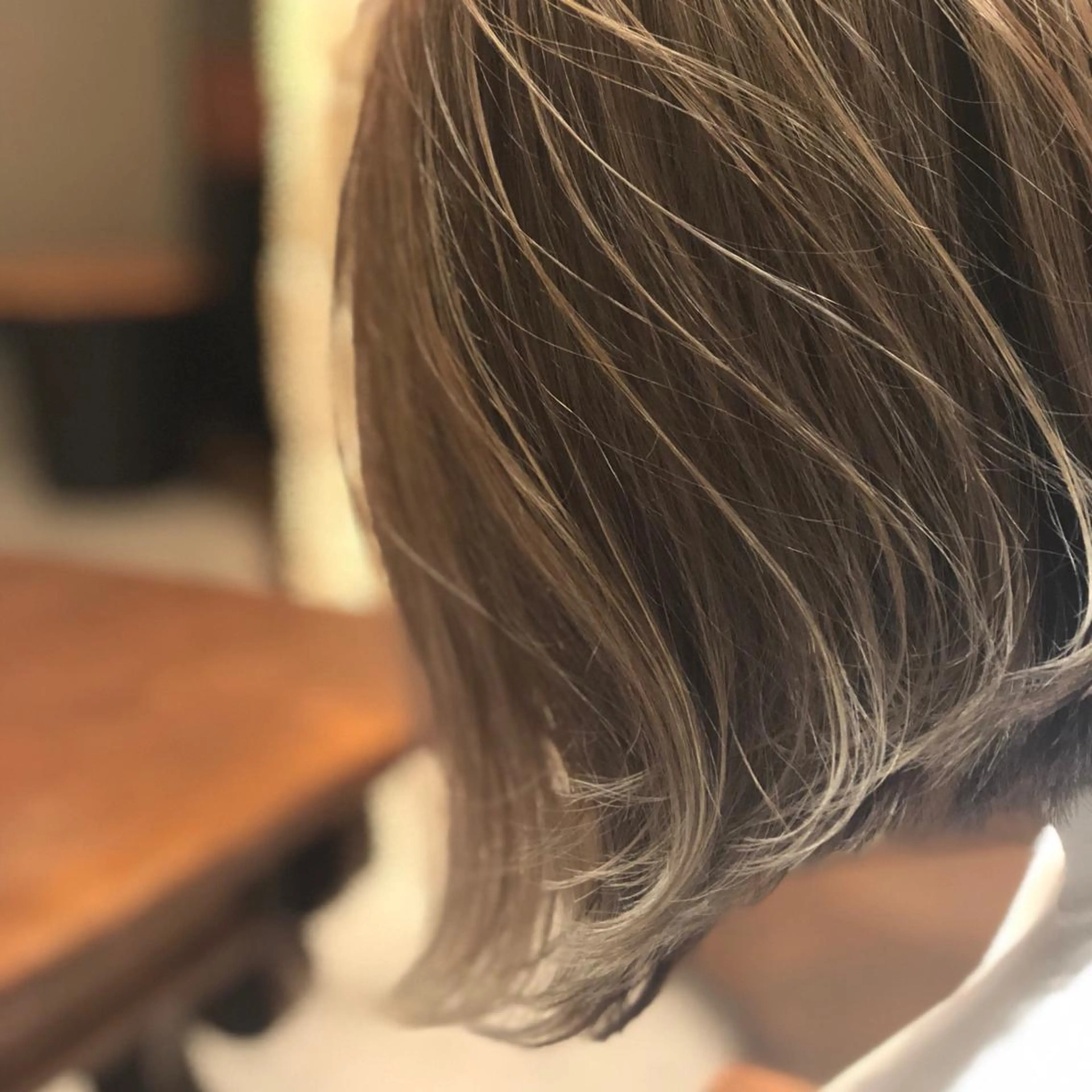 ショート カラー ハイライトカラー ボブ ハイライト カット ヘアカラー トリートメント las PAVILIONのヘアスタイル