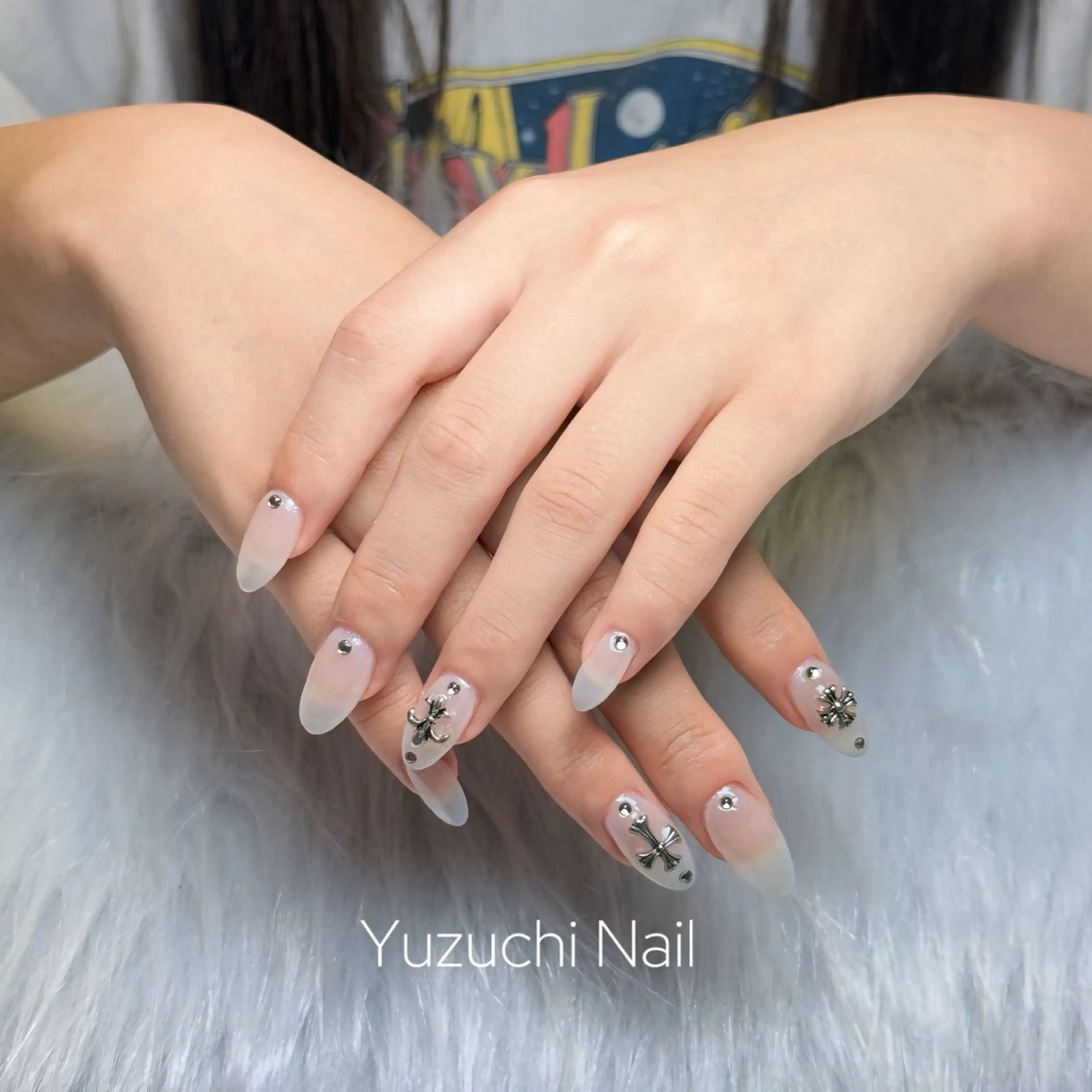 ネイル フットネイル 夏ネイル ワンホンネイル ハンドネイル ハンドケア Yuzuchi Nailのネイルデザイン