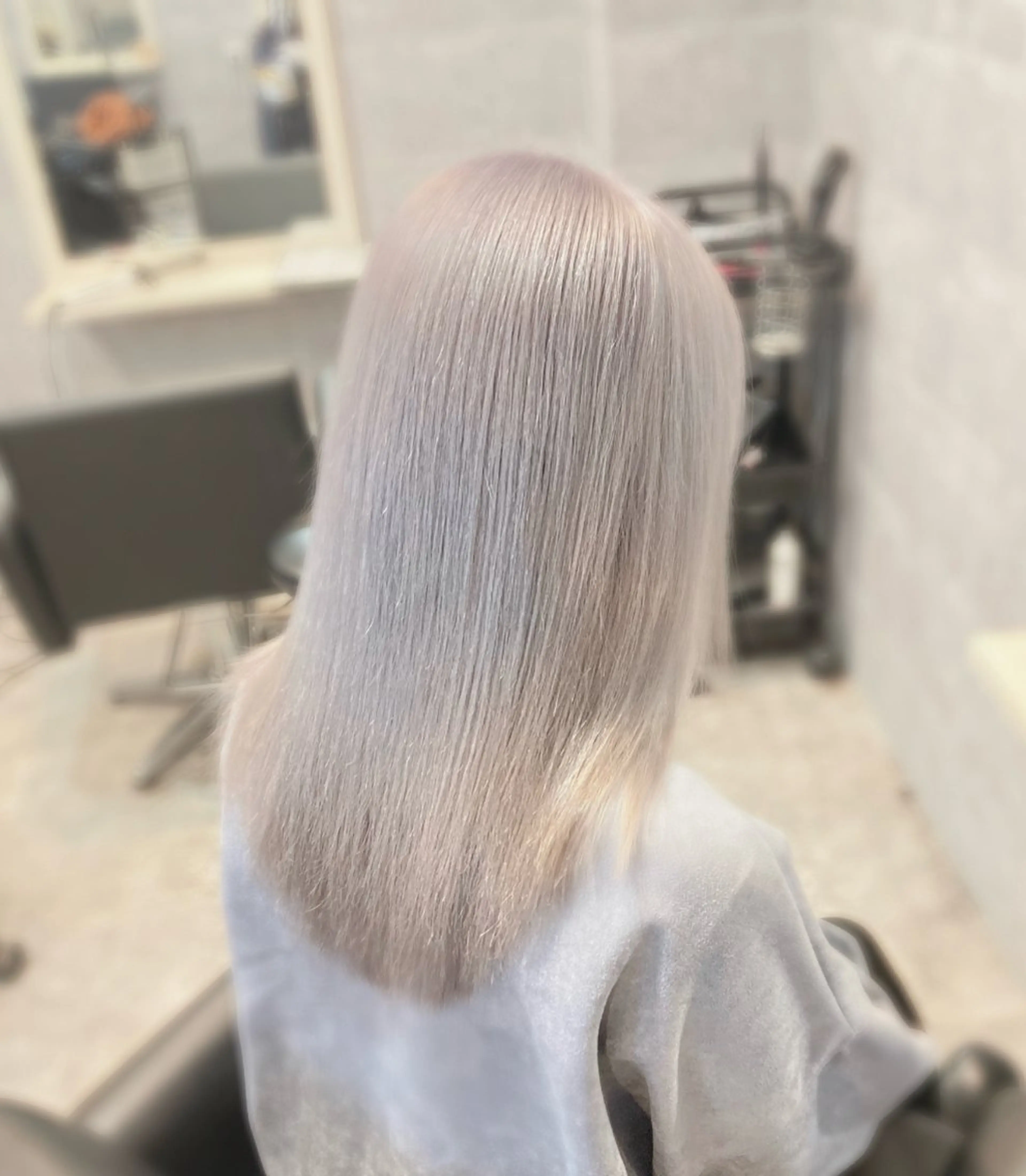 セミロング レイヤー/垢抜け/ TAISHIのヘアスタイル