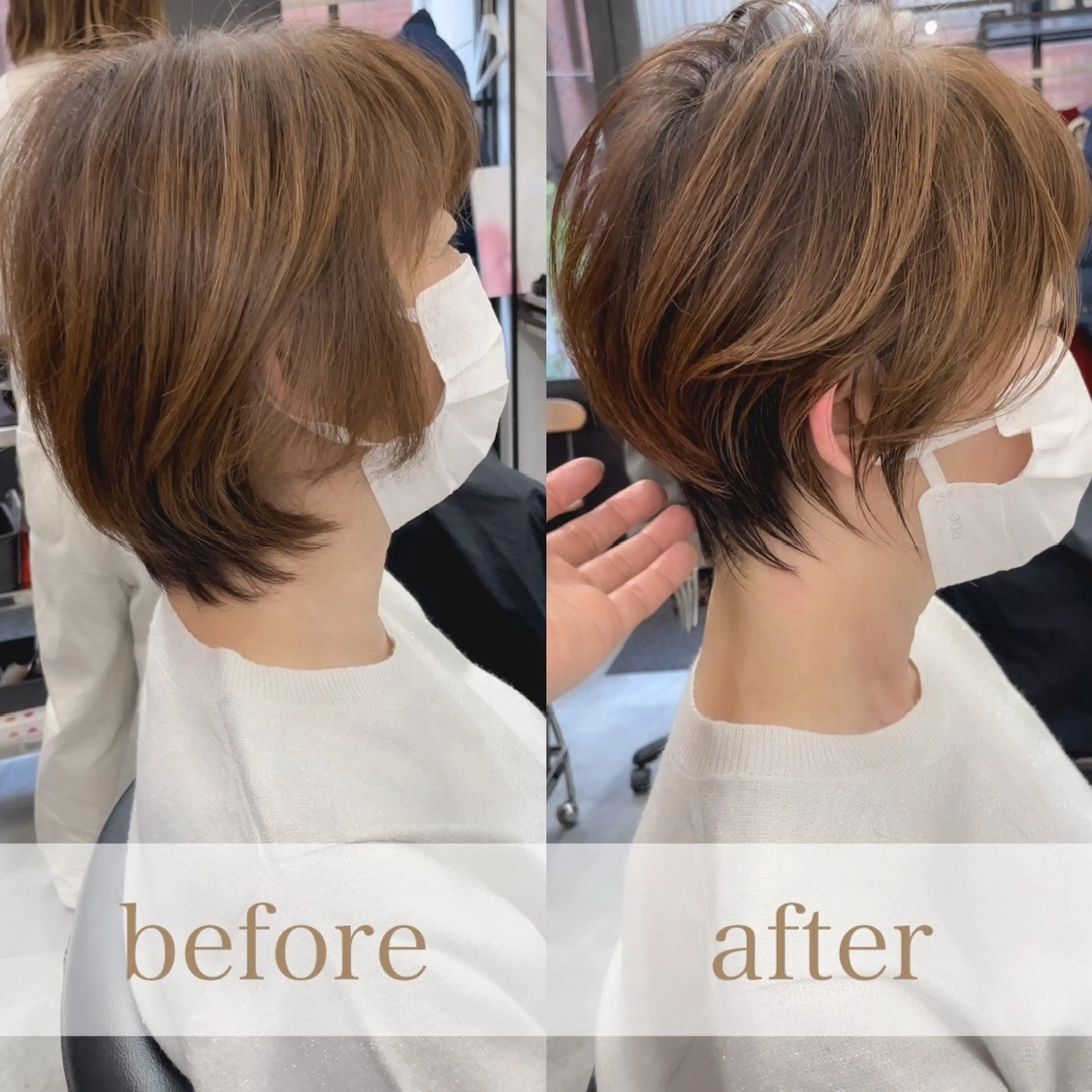 ショート ショート/ボブ/✂️ 石井啓介のヘアスタイル