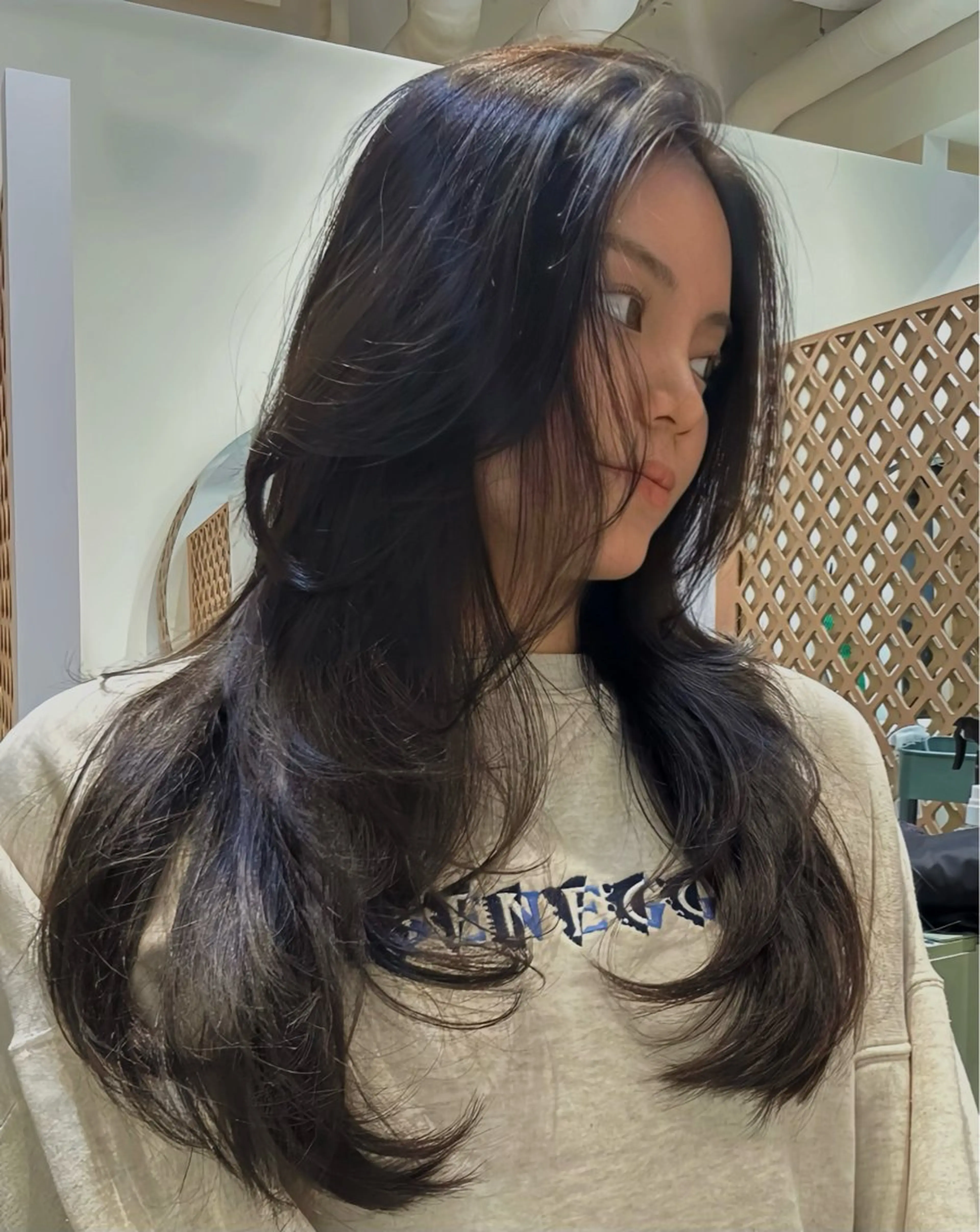 ロング カラー AYAKA 下北沢suuのヘアスタイル