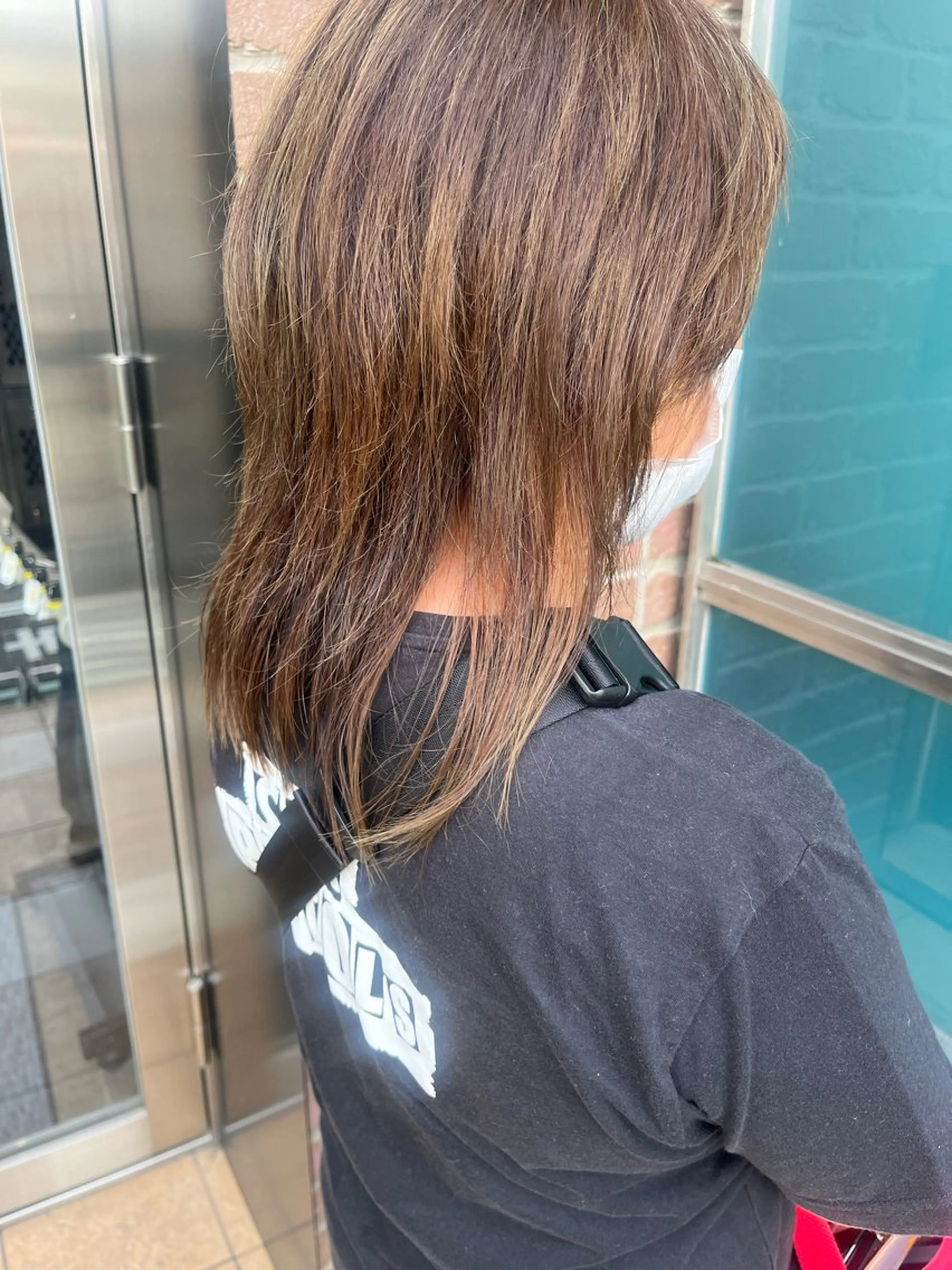 セミロング カラー パーマ ヘアアレンジ メンズ キッズ ネイル マツエク・マツパ アイブロウ メンズブリーチ メンズハイライト メンズインナーカラー メンズ韓国風 ブリーチ 久木原 ゆりのヘアスタイル