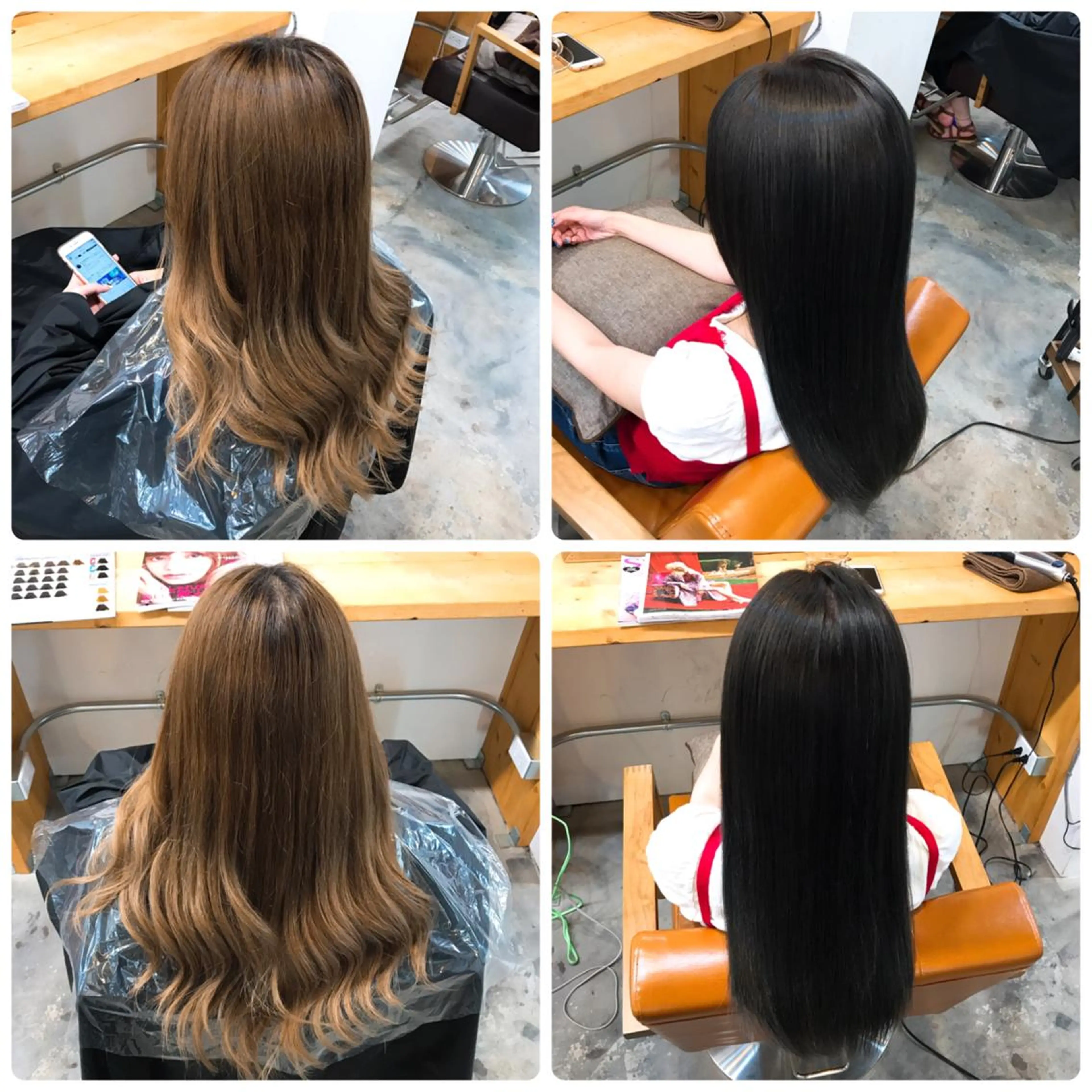 ロング カラー アディクシーカラー ブリーチ グレージュ イルミナカラー ブリーチなしカラー 🌈限定価格🌈 鈴木　瑛輔のヘアスタイル