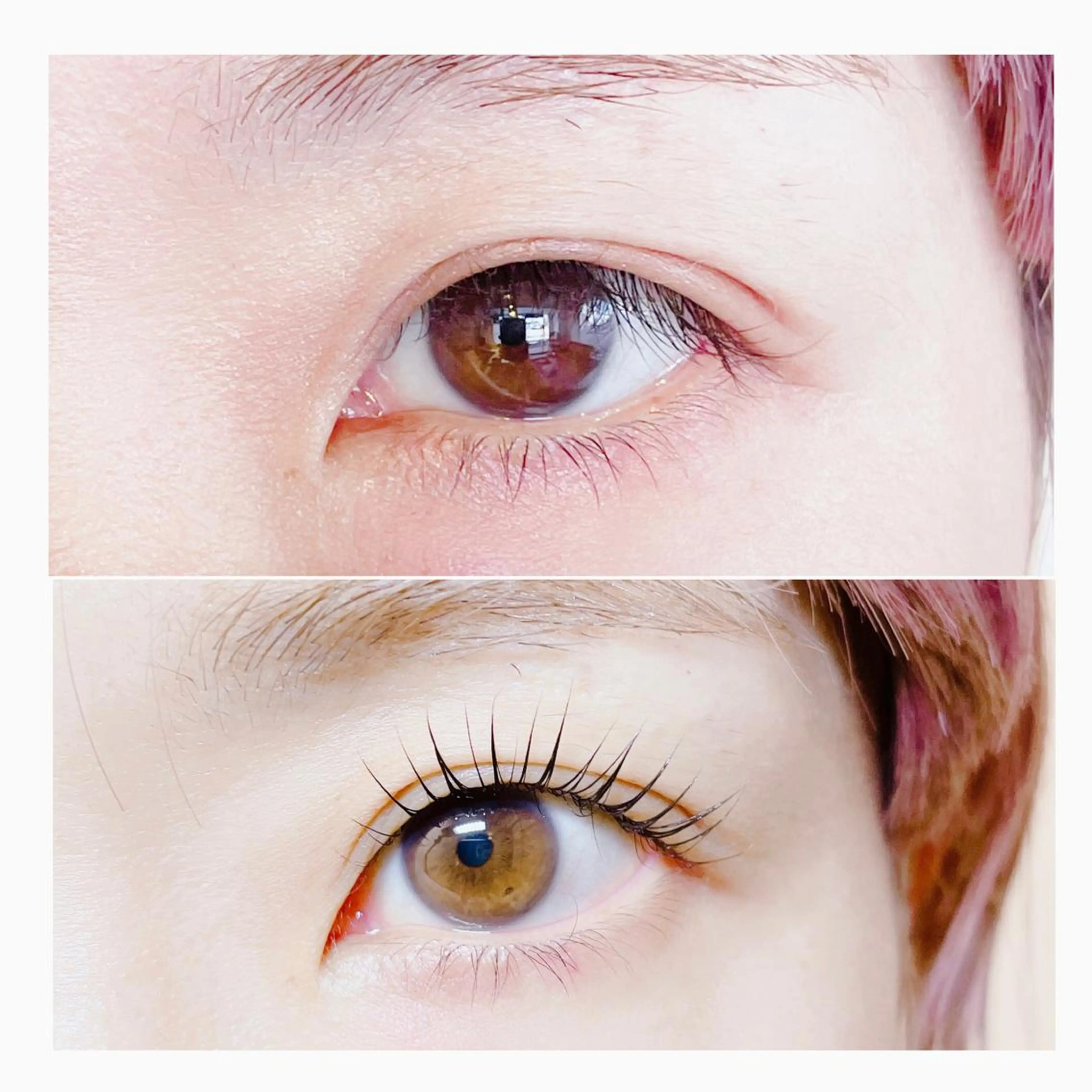 マツエク・マツパ 一重×まつ毛パーマ popi 片岡のヘアスタイル