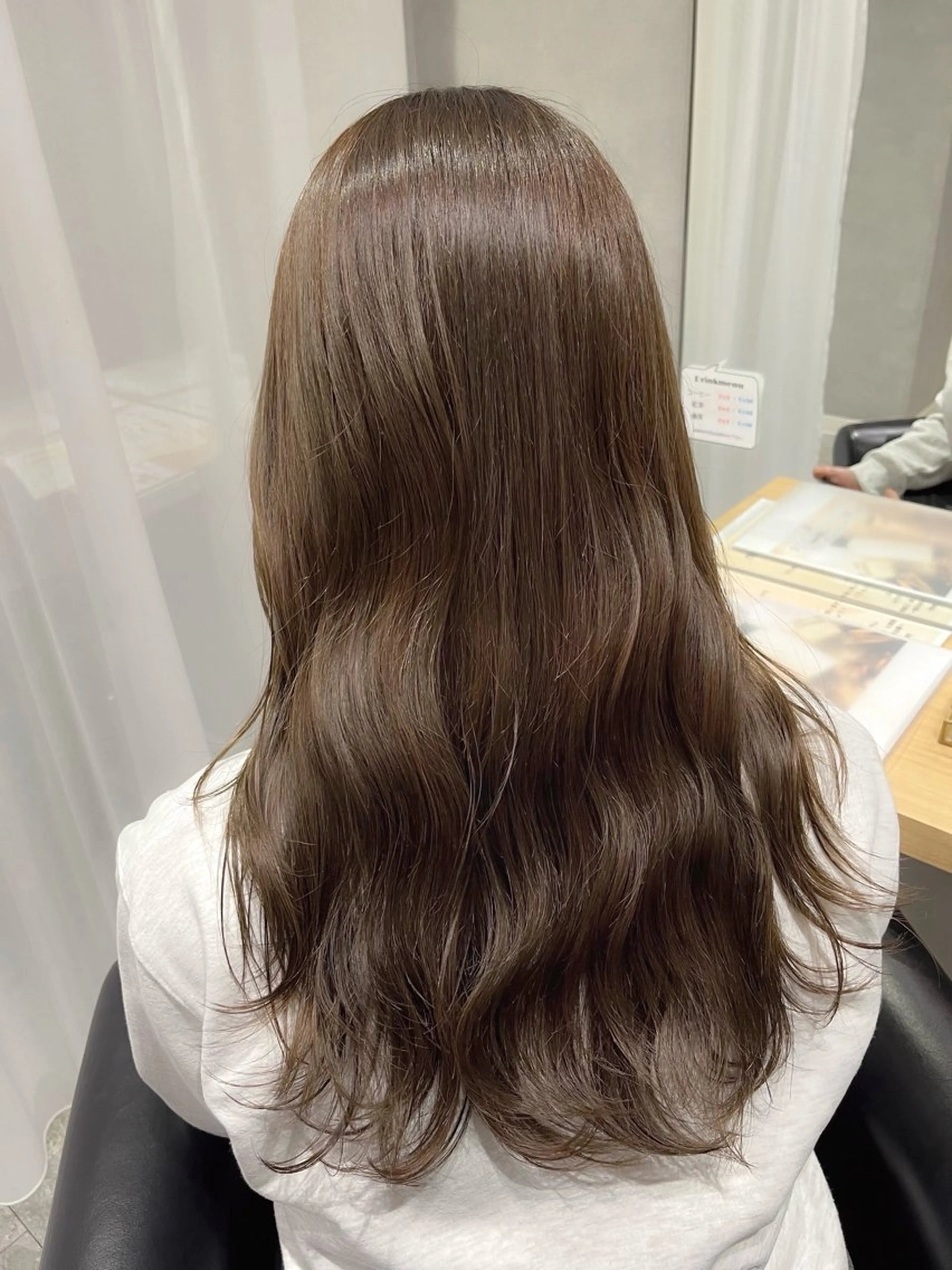 ロング カット ヘアカラー GrandLink 福本梓のヘアスタイル