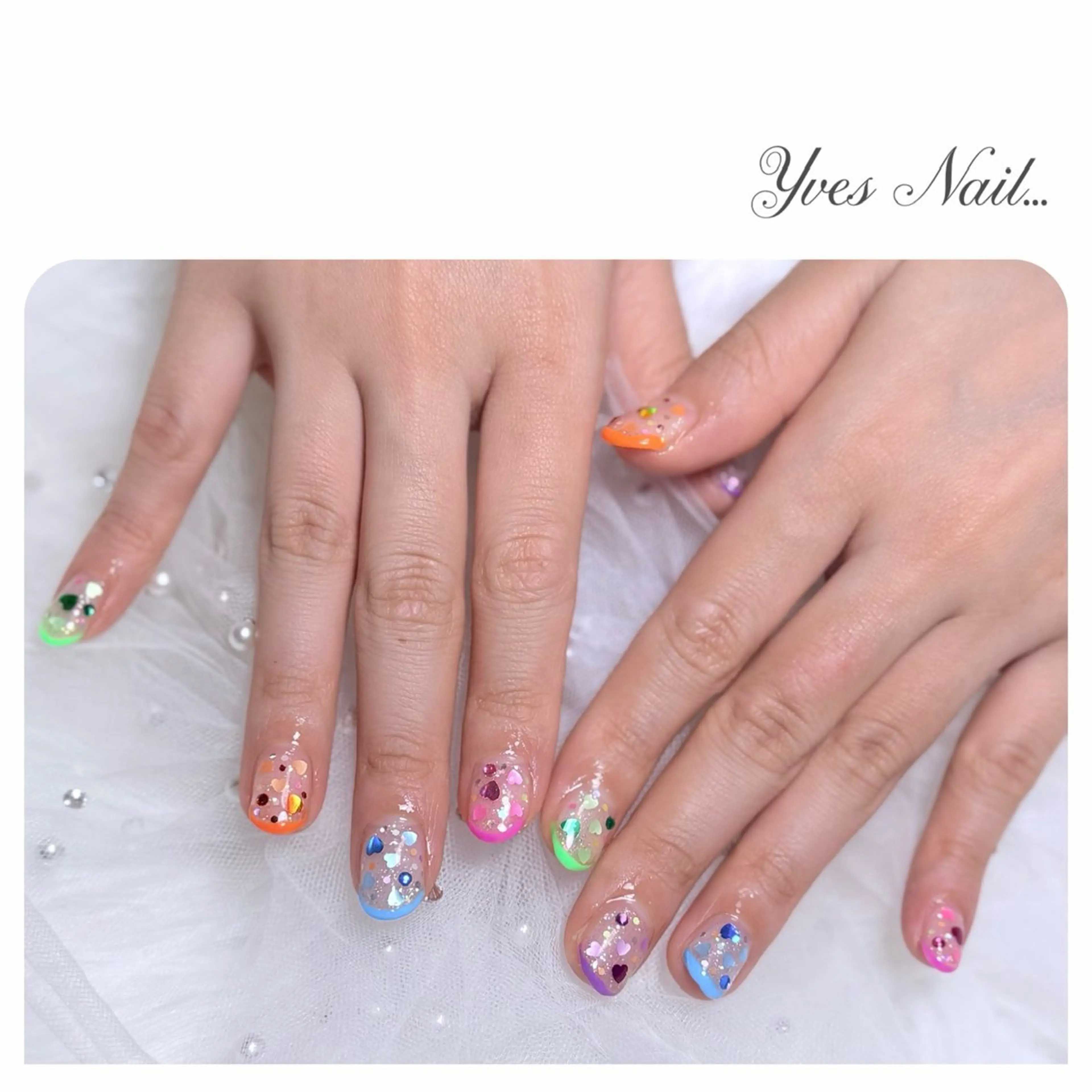 ネイル キラキラネイル ハンドネイル kanno yのネイルデザイン