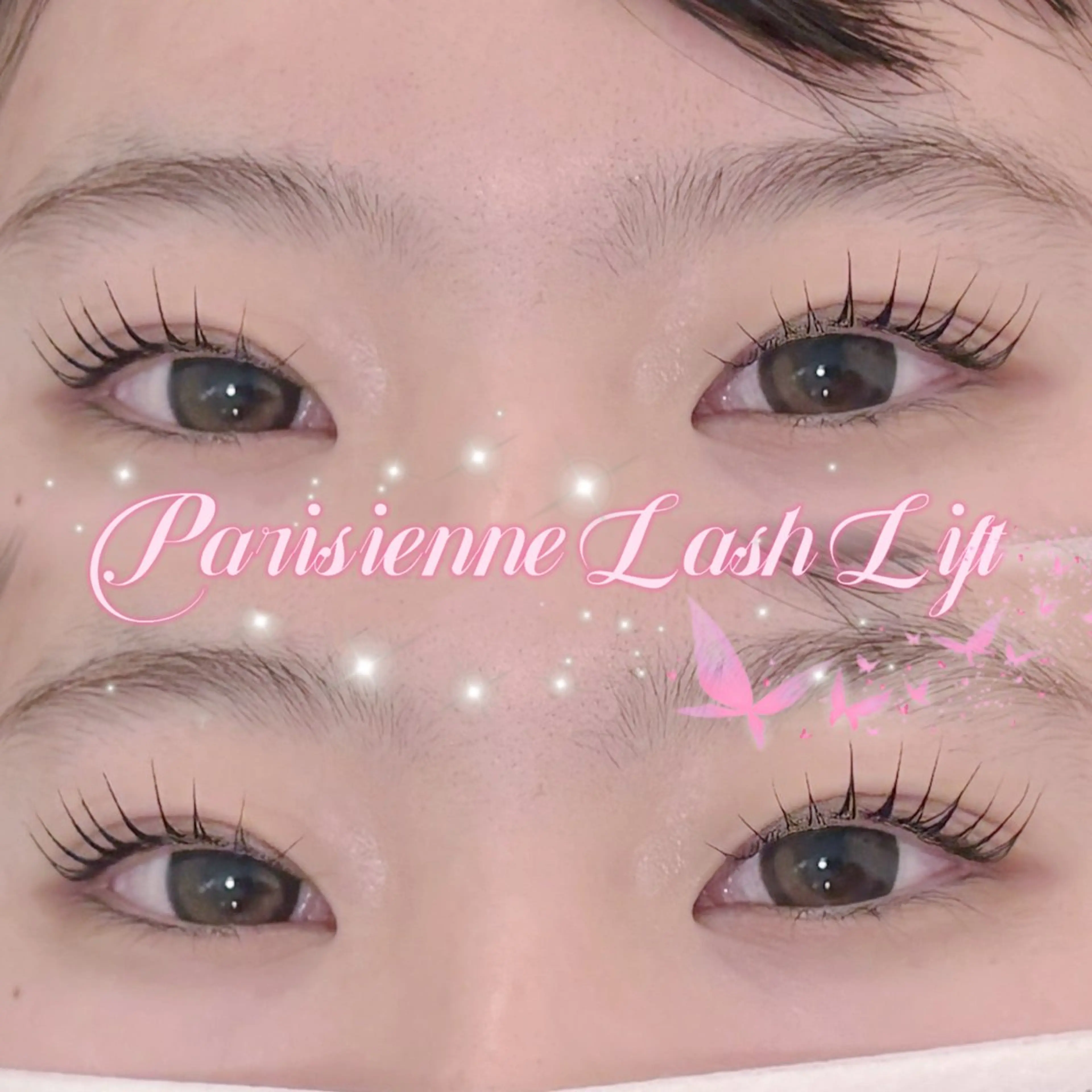 マツエク・マツパ パリジェンヌラッシュリフト マツパ ♡ re-born sakura ♡のマツエク・マツパデザイン