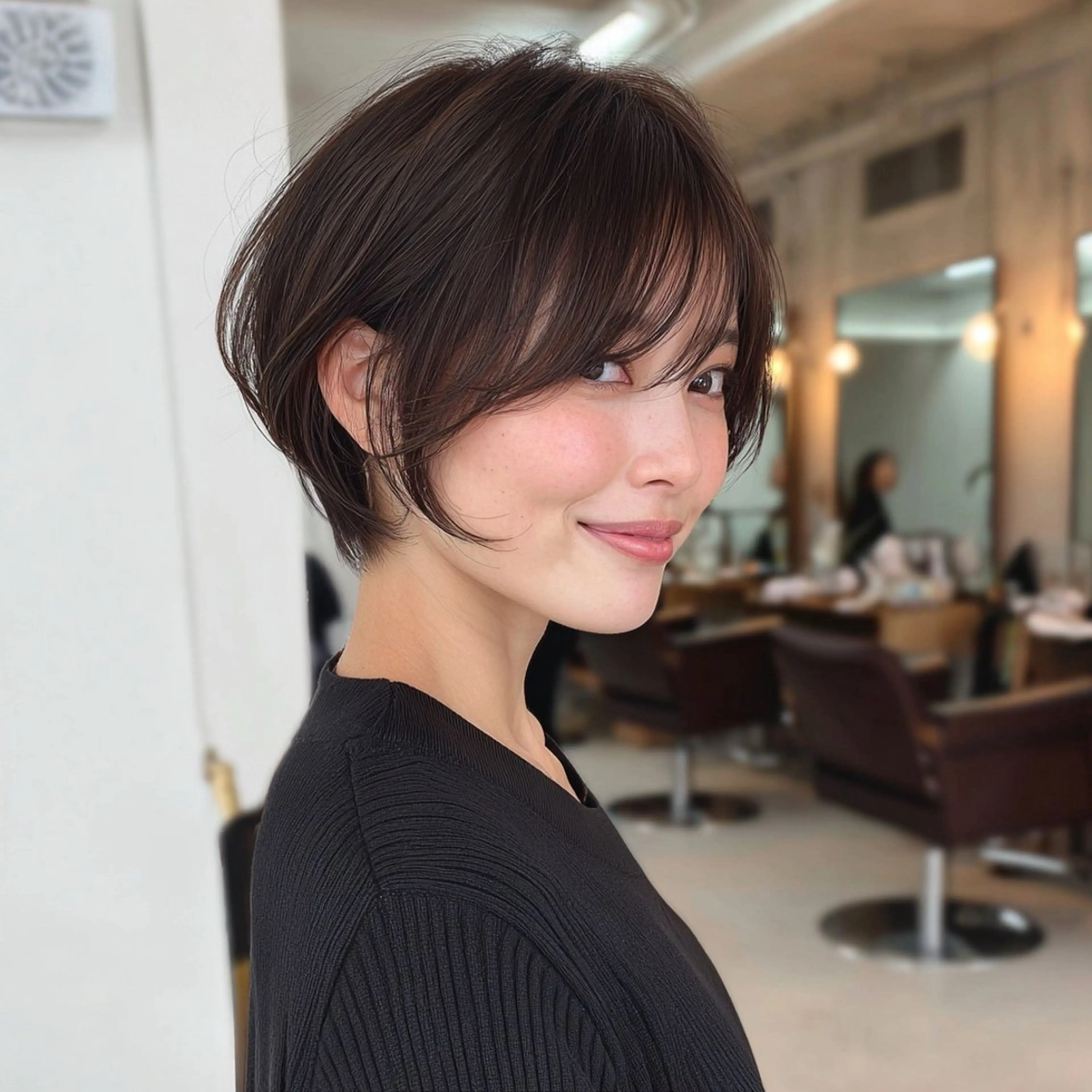 ショート カット ヘアカラー トリートメント ショート/脱白髪染め /鎌倉/コウスケのヘアスタイル