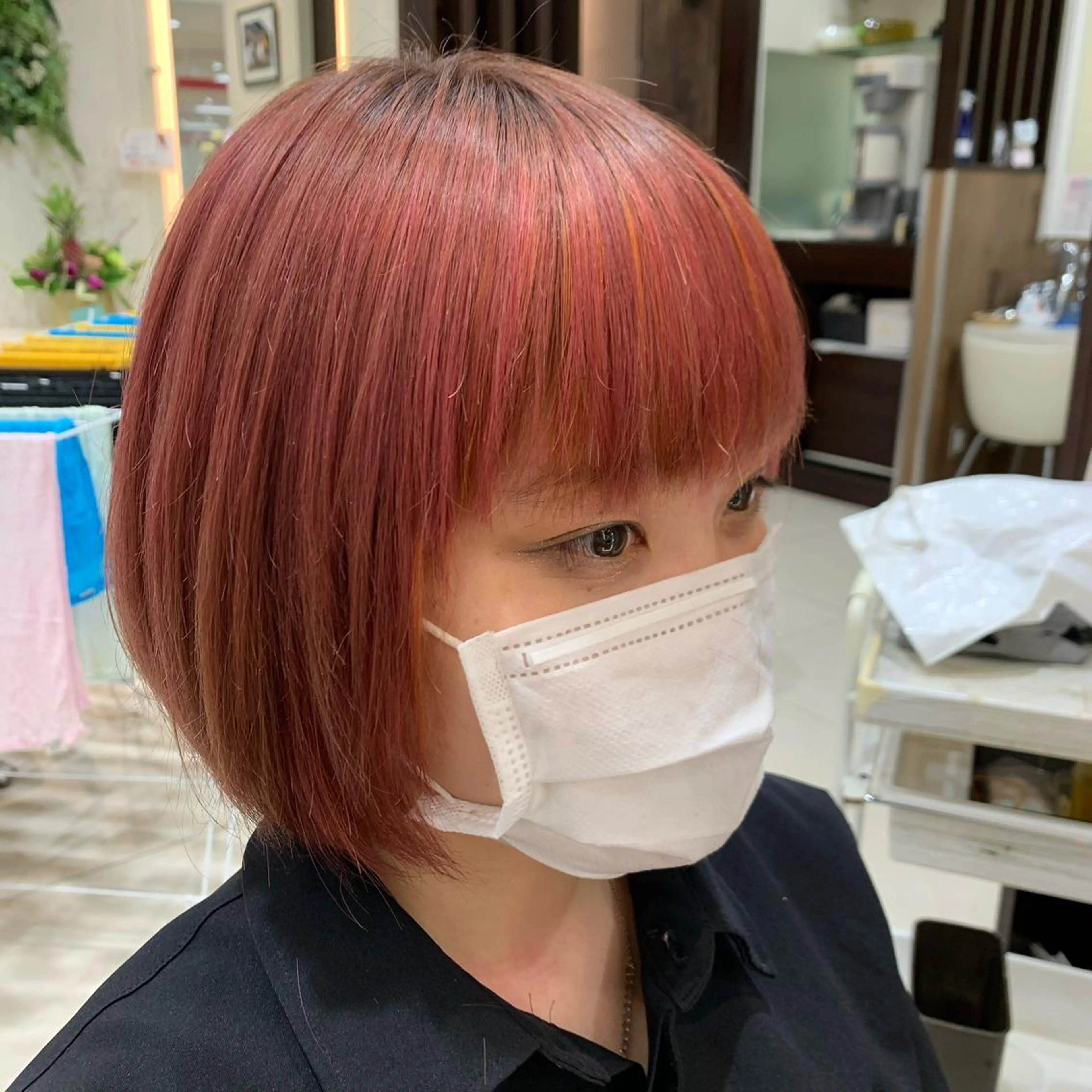カラー ブラウンカラー オレンジ ピンクカラー 🫧髪質改善・美髪 艶髪🫧ニタ シンゴのヘアスタイル