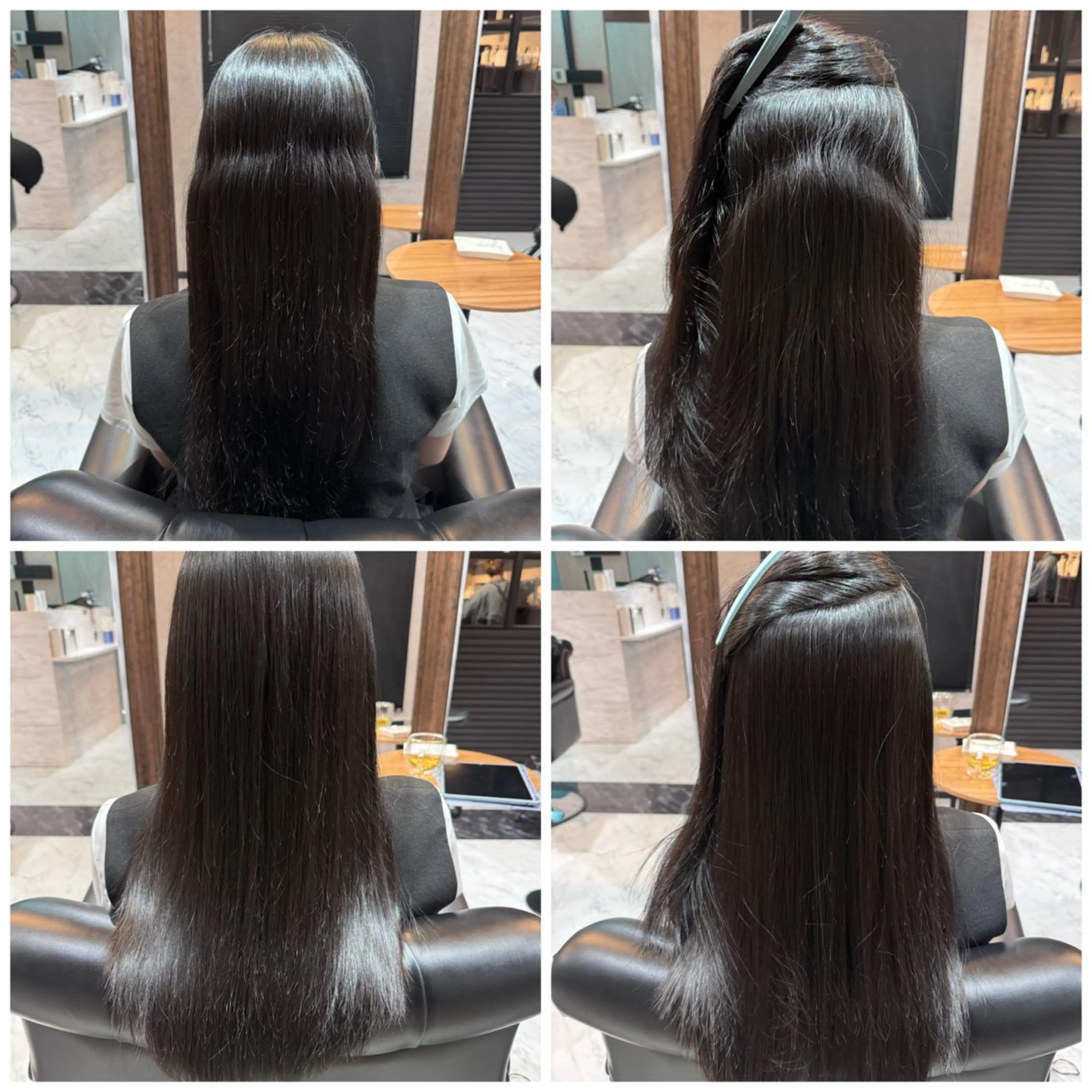 ロング 縮毛矯正 LuanaTOKYO 都築佑汰のヘアスタイル