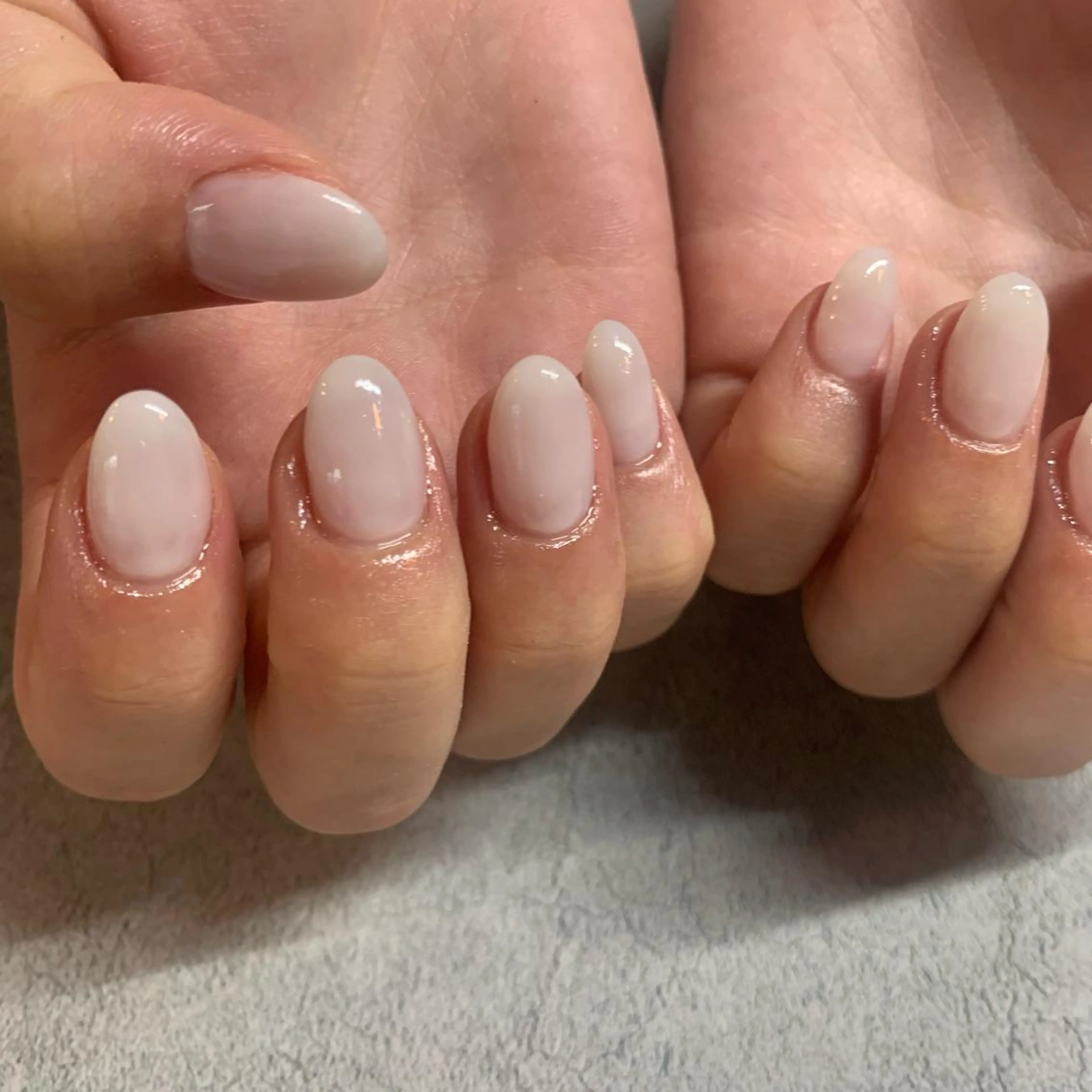 ネイル アートネイル ワンカラーネイル スカルプネイル ショートネイル ハンドネイル happiness nailのネイルデザイン