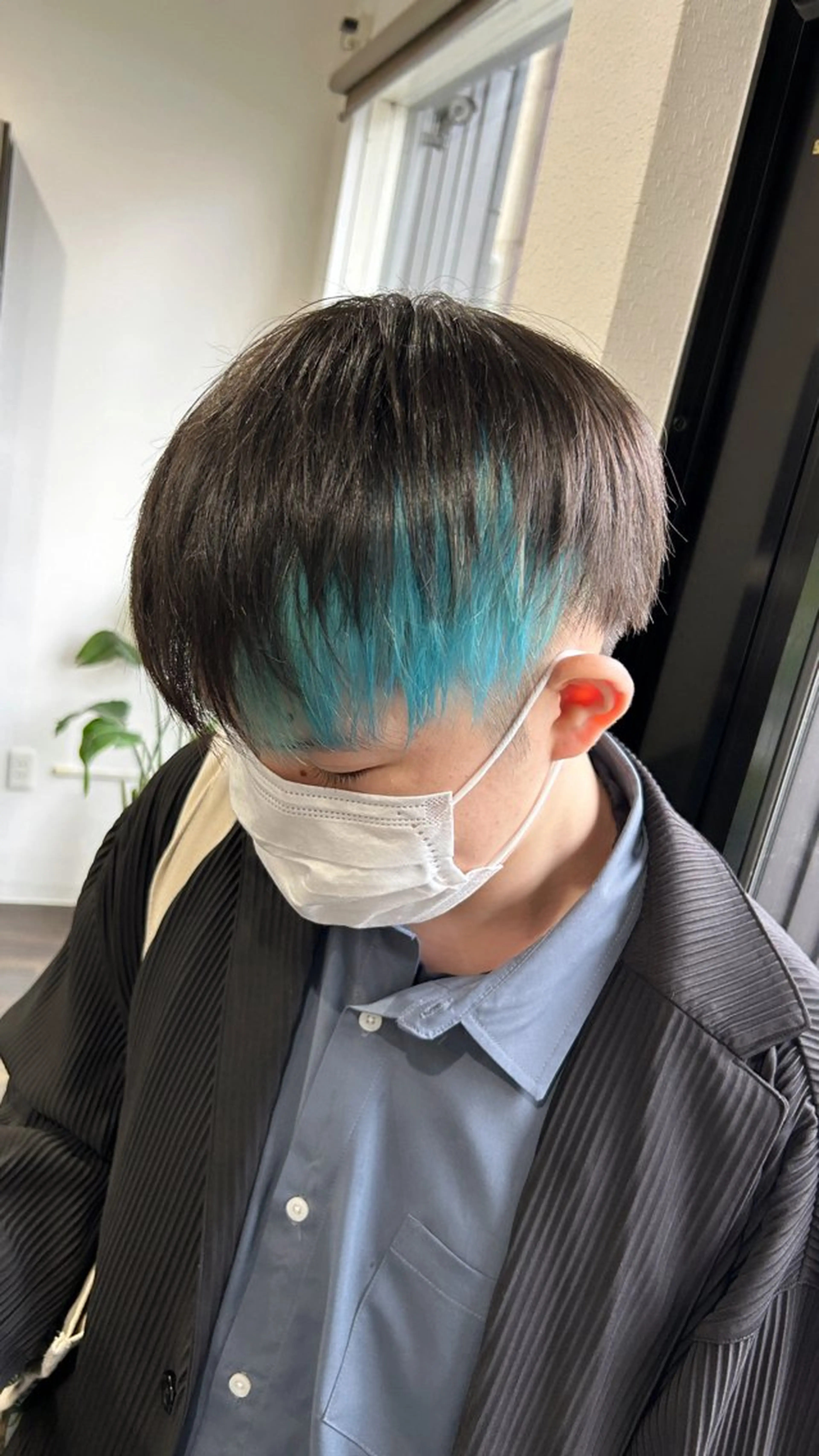 ショート カラー メンズ Taisei/ ブリーチモデル様募集のヘアスタイル