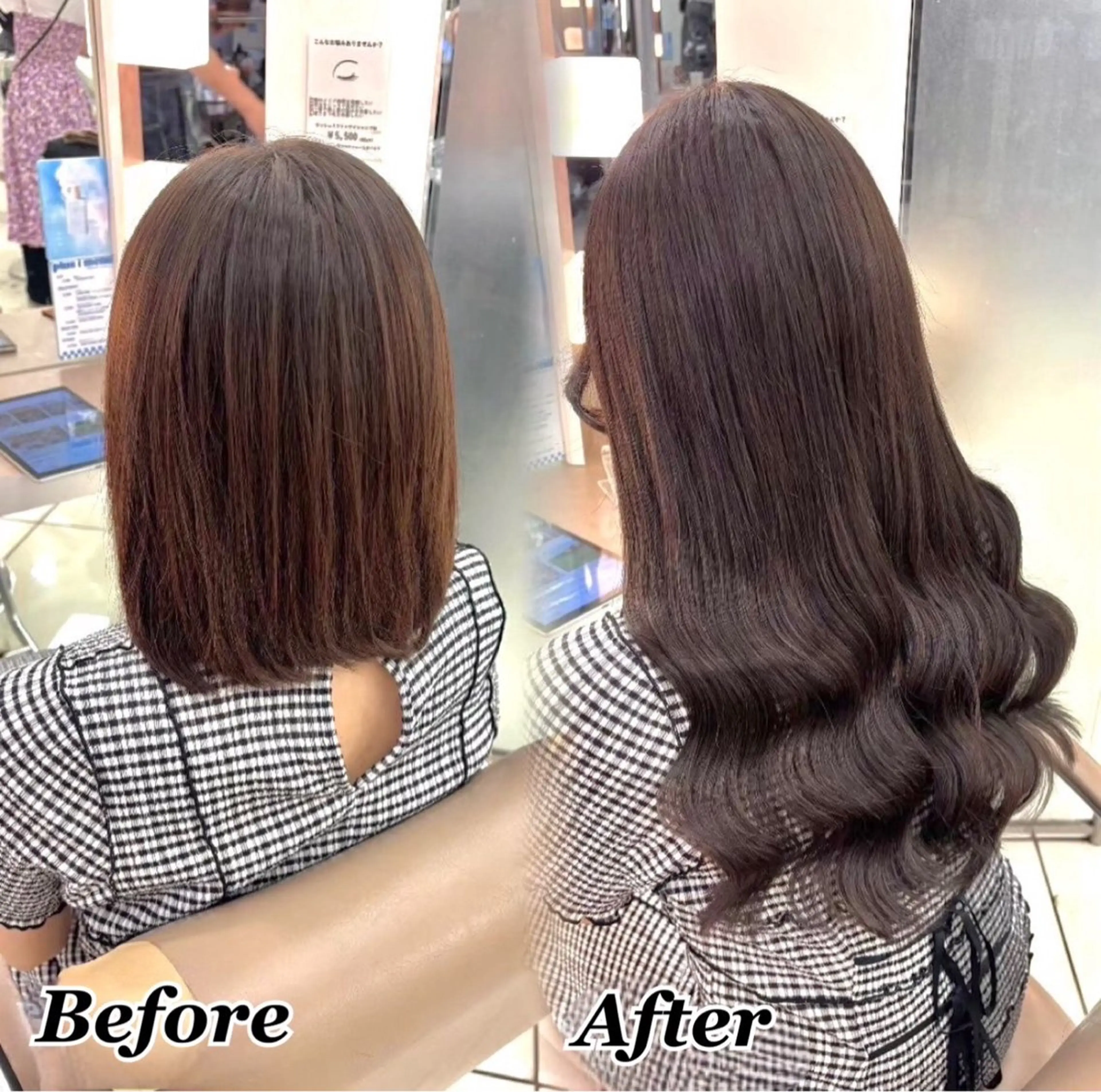 エクステ ヘアメ🎀推しカラー 🥣横浜/しほ🧸のヘアスタイル