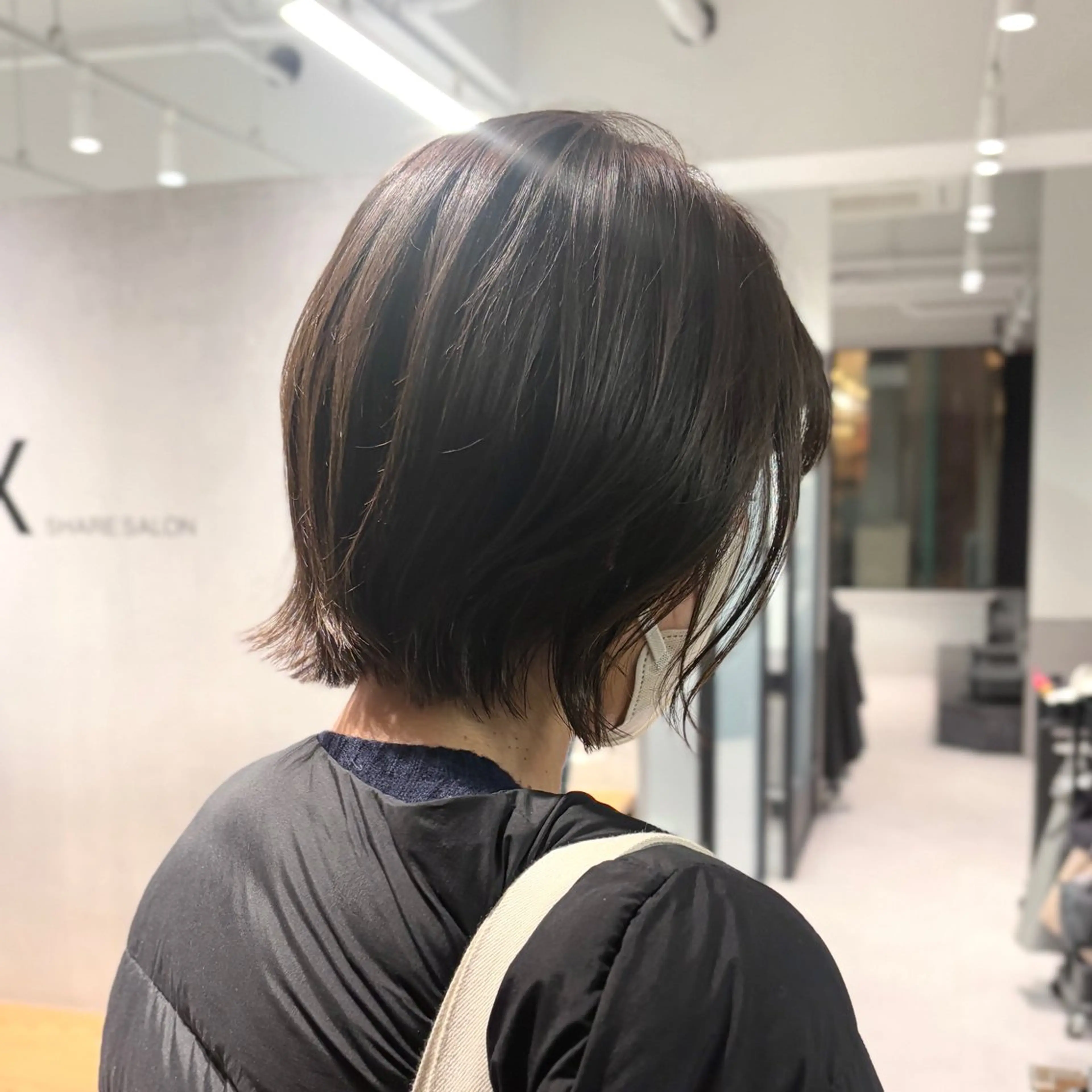 ショート カラー ハイライトカラー ハイライト ヘアカラー matka白髪ぼかし 大人ヘア/KEIKOのヘアスタイル