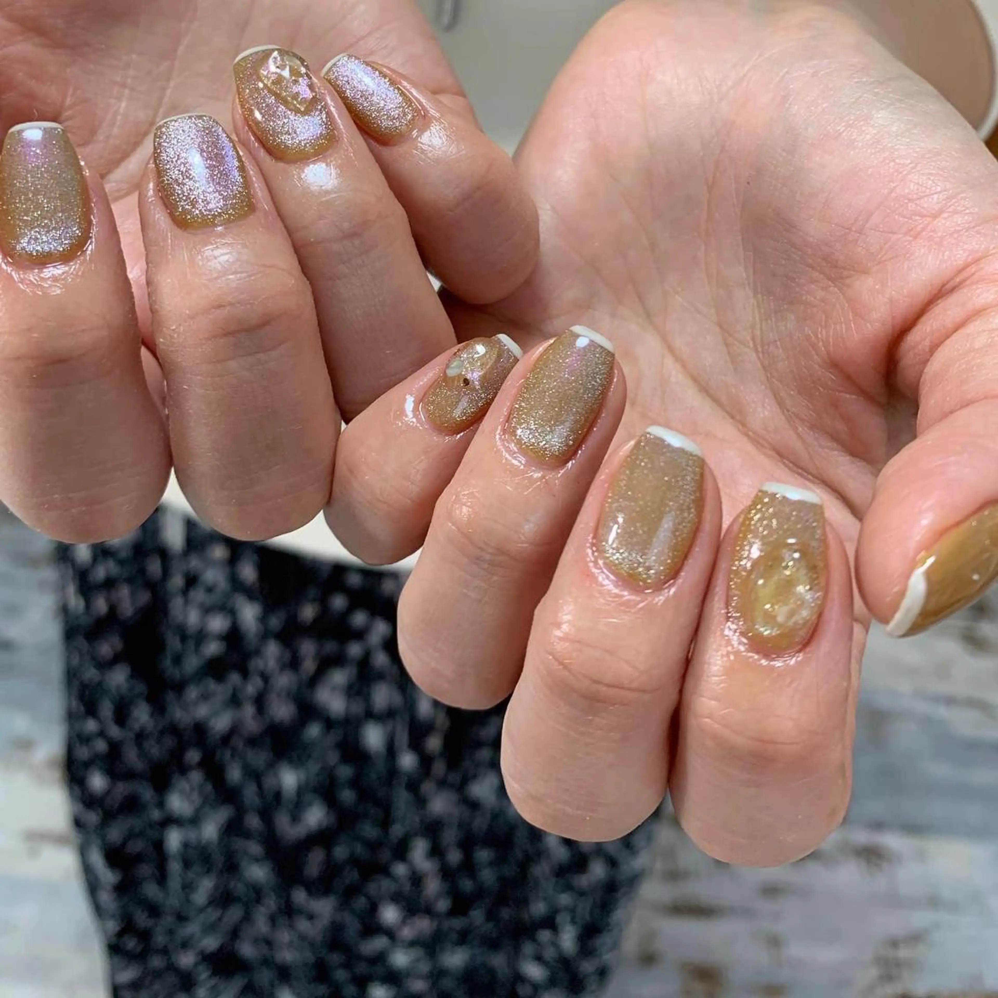 ネイル ハンドネイル 𝑡𝑖𝑎𝑚𓂃 きむらゆきののネイルデザイン