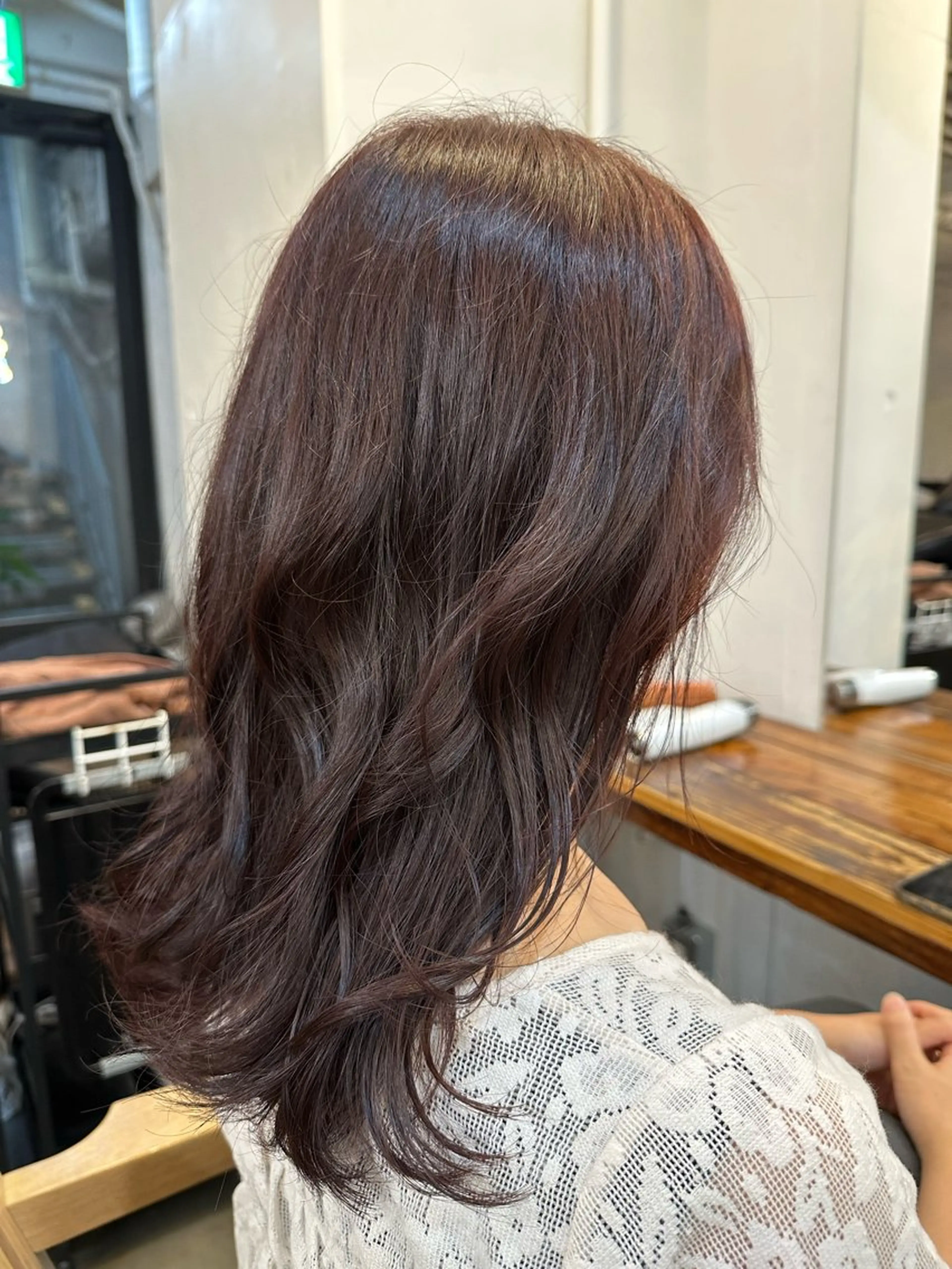 ロング カラー 横浜/メンズ特化/ Farbe/田中颯斗のヘアスタイル