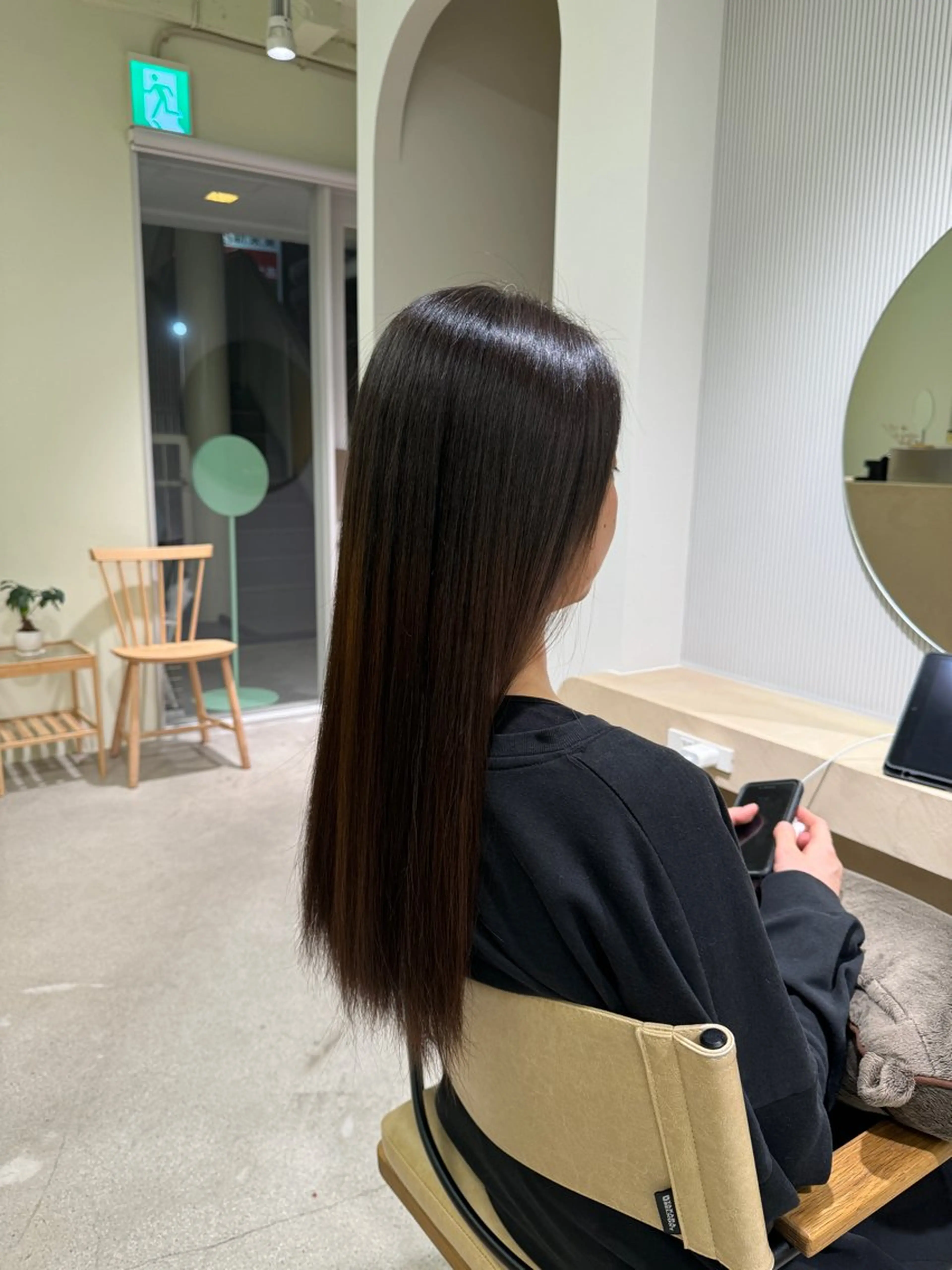 パーマ 髪質改善 縮毛矯正 ストレートパーマ ulu名古屋栄所属・落合しほ/韓国ヘア/ 髪質改善/縮毛矯正のヘアスタイル