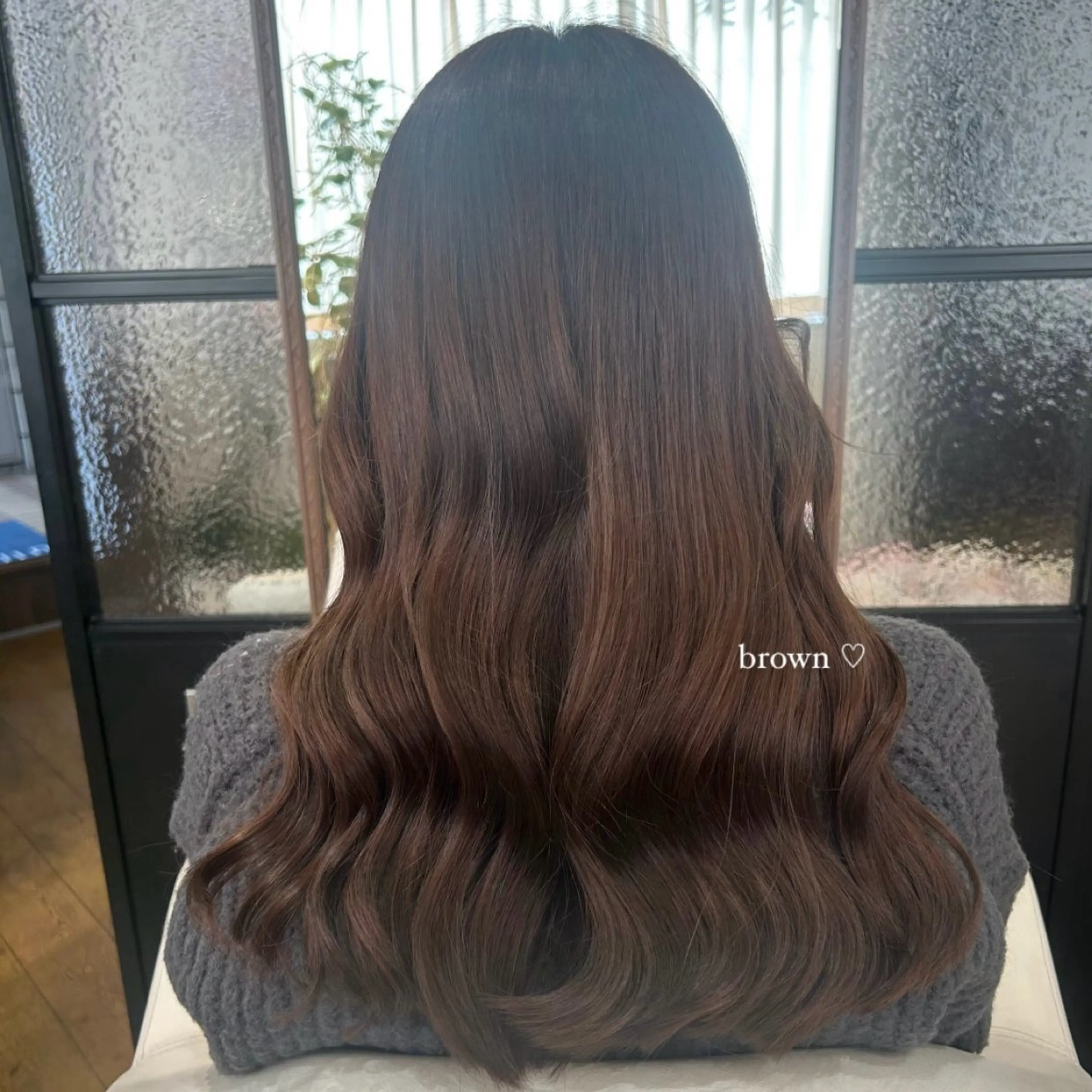 ロング カラー 🫧 河内 瑠莉  🫧のヘアスタイル