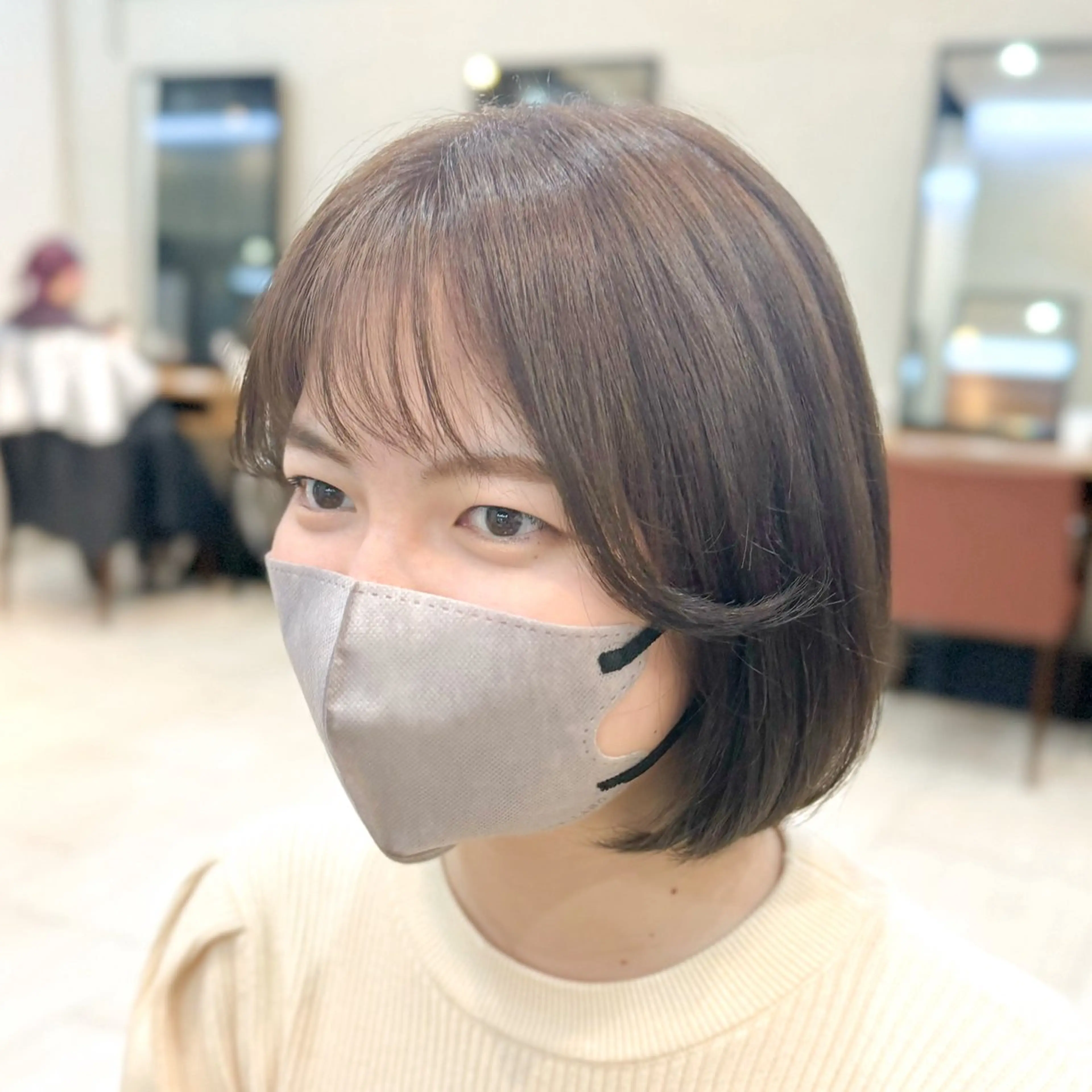 【🦄期間限定🦄】前髪カット➕艶カラー✨➕カシミヤトリートメントの写真