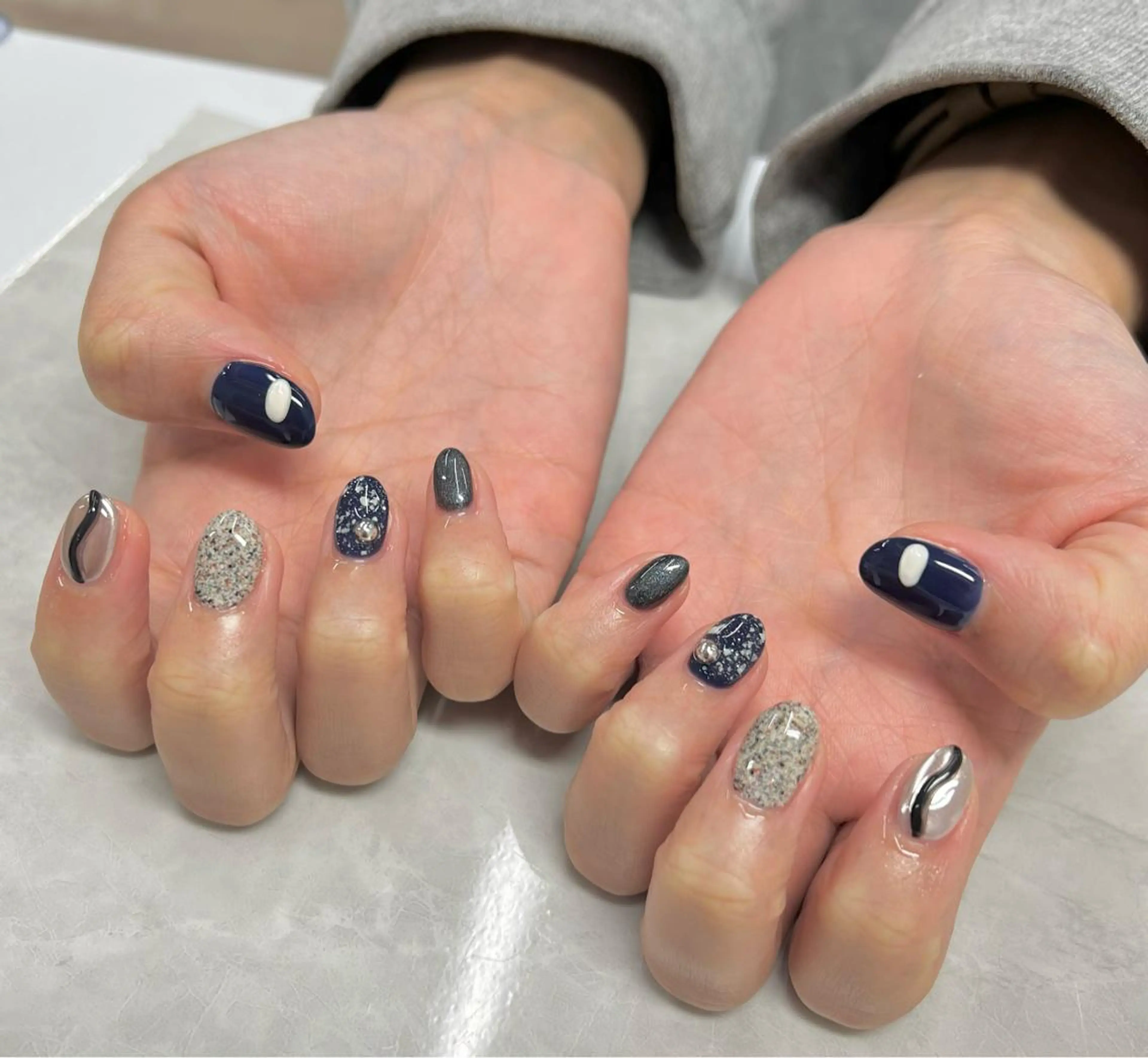 ネイル AISAフィル× ハードモチ最強のネイルデザイン