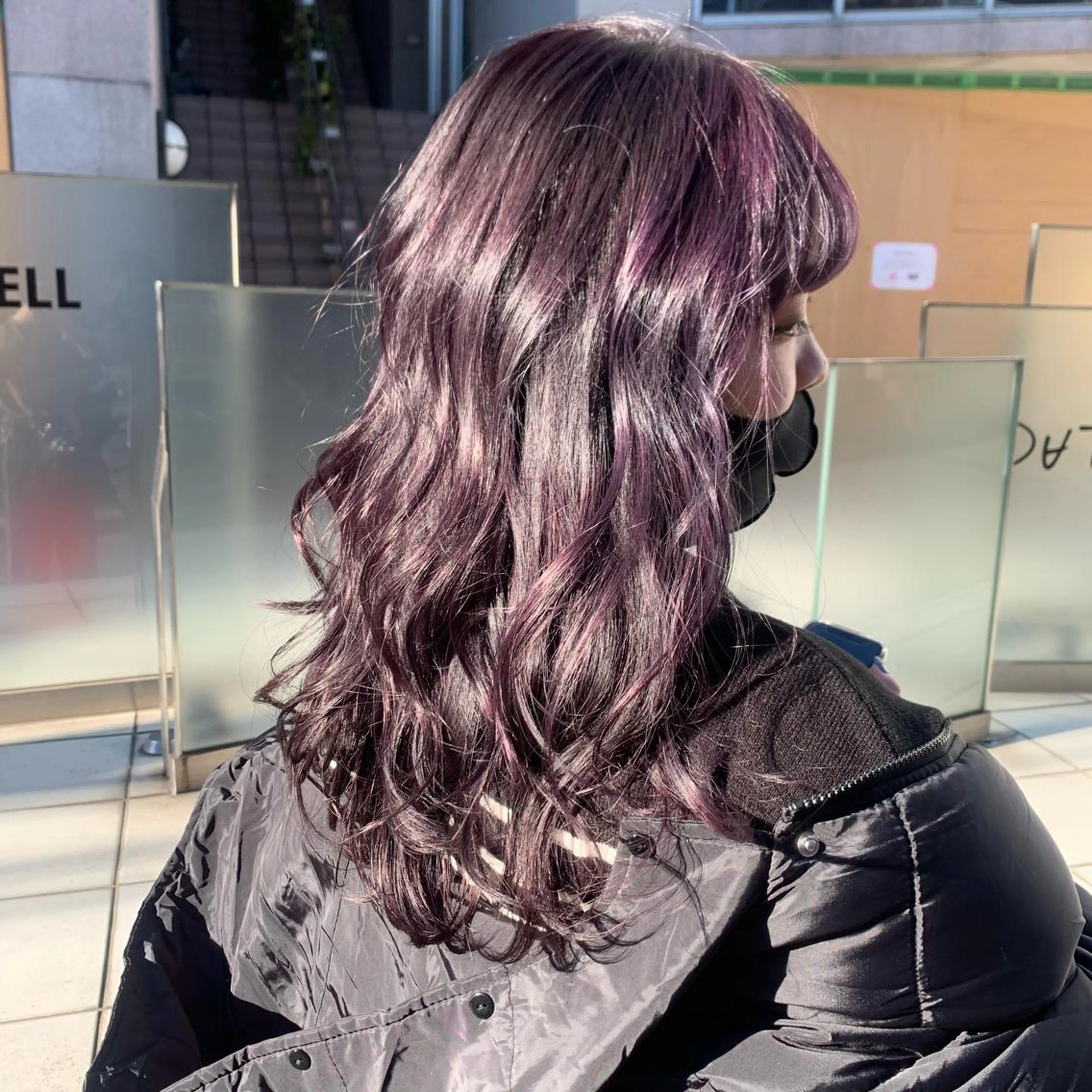 ロング カラー ヘアアレンジ ハイトーン/美髪矯正 🍃大江拓実のヘアスタイル