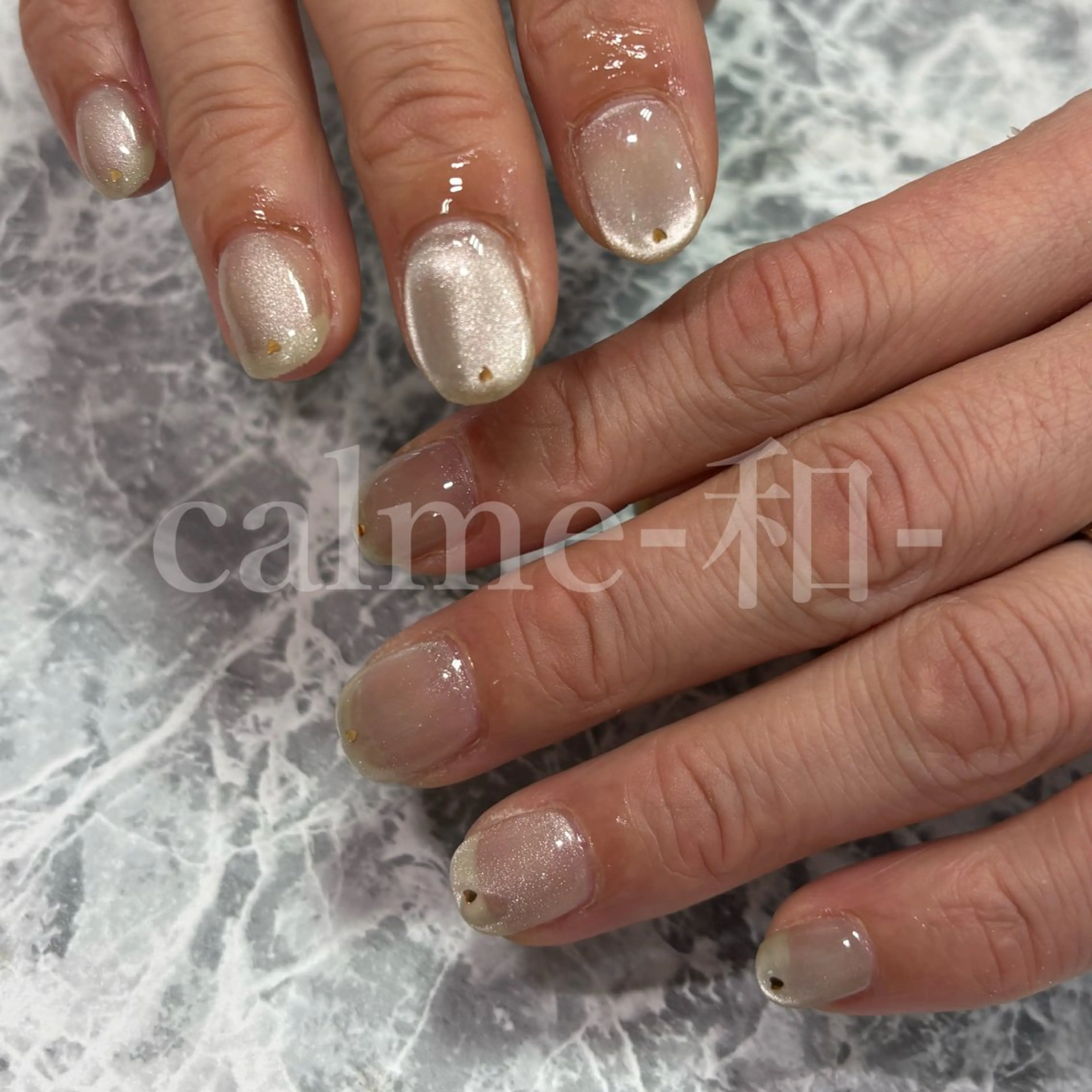ネイル ハンドネイル calme -和-のネイルデザイン
