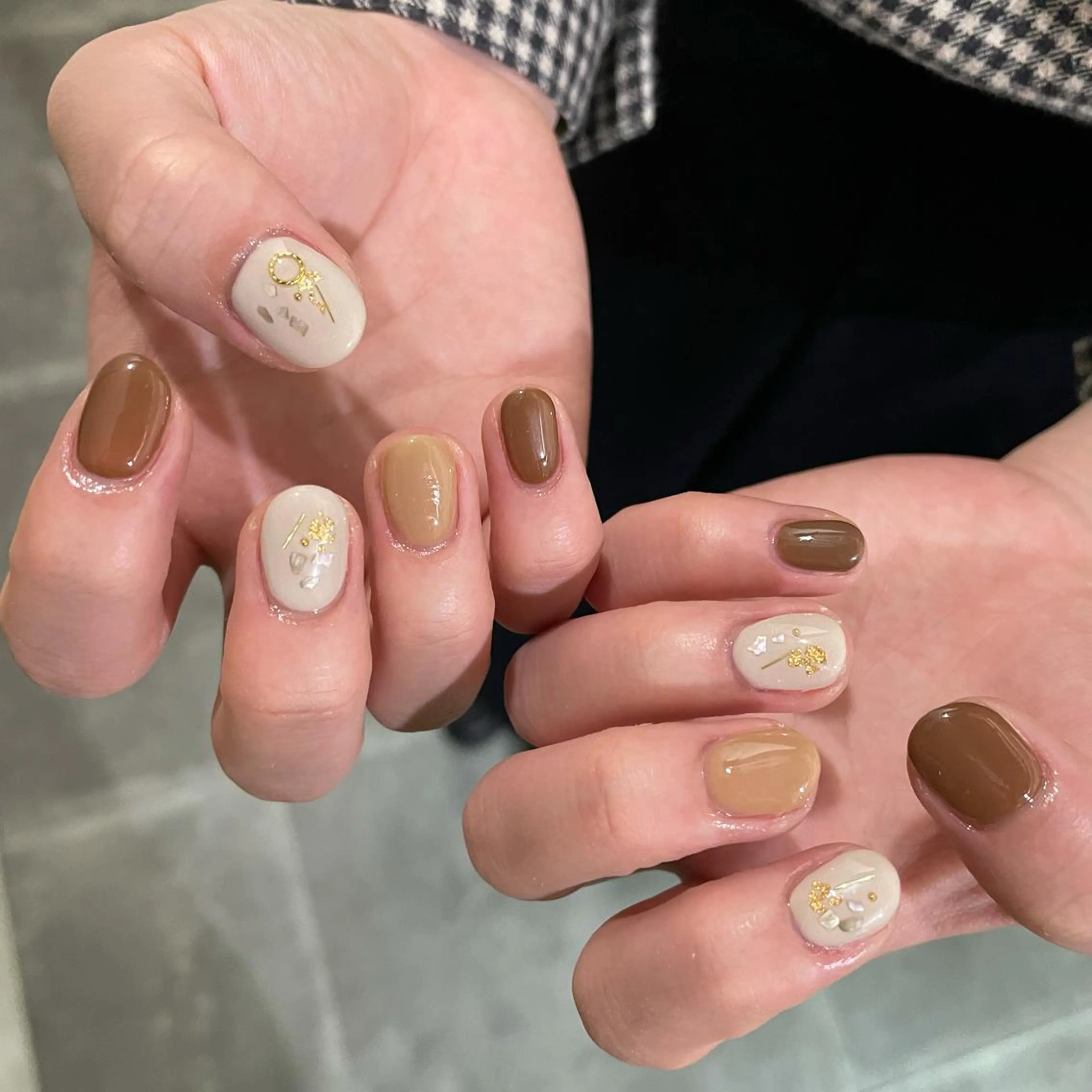 ネイル シンプルネイル SOL　nail イマナカのネイルデザイン