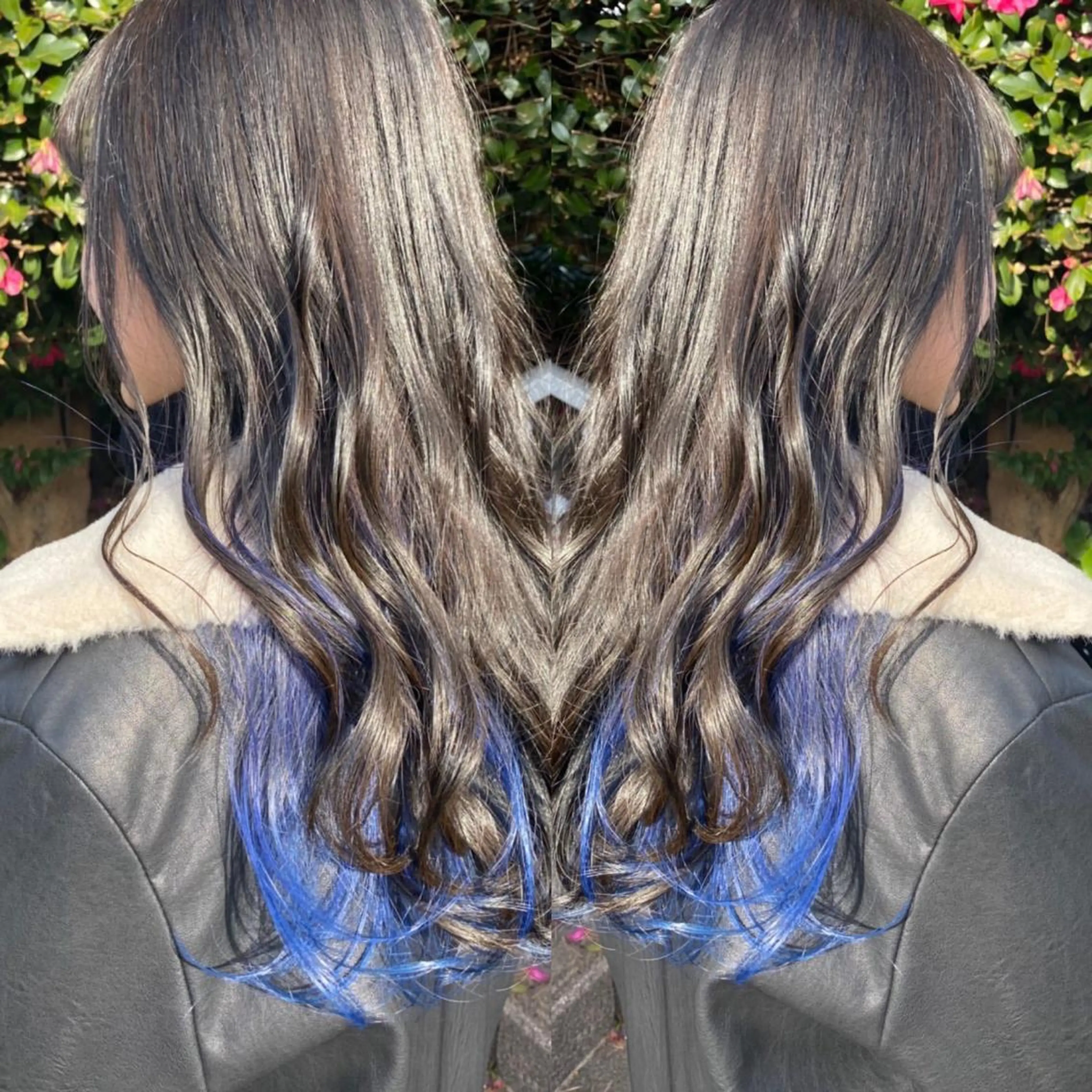 ロング ヘアカラー アートディレクター ワダヒサノリのヘアスタイル