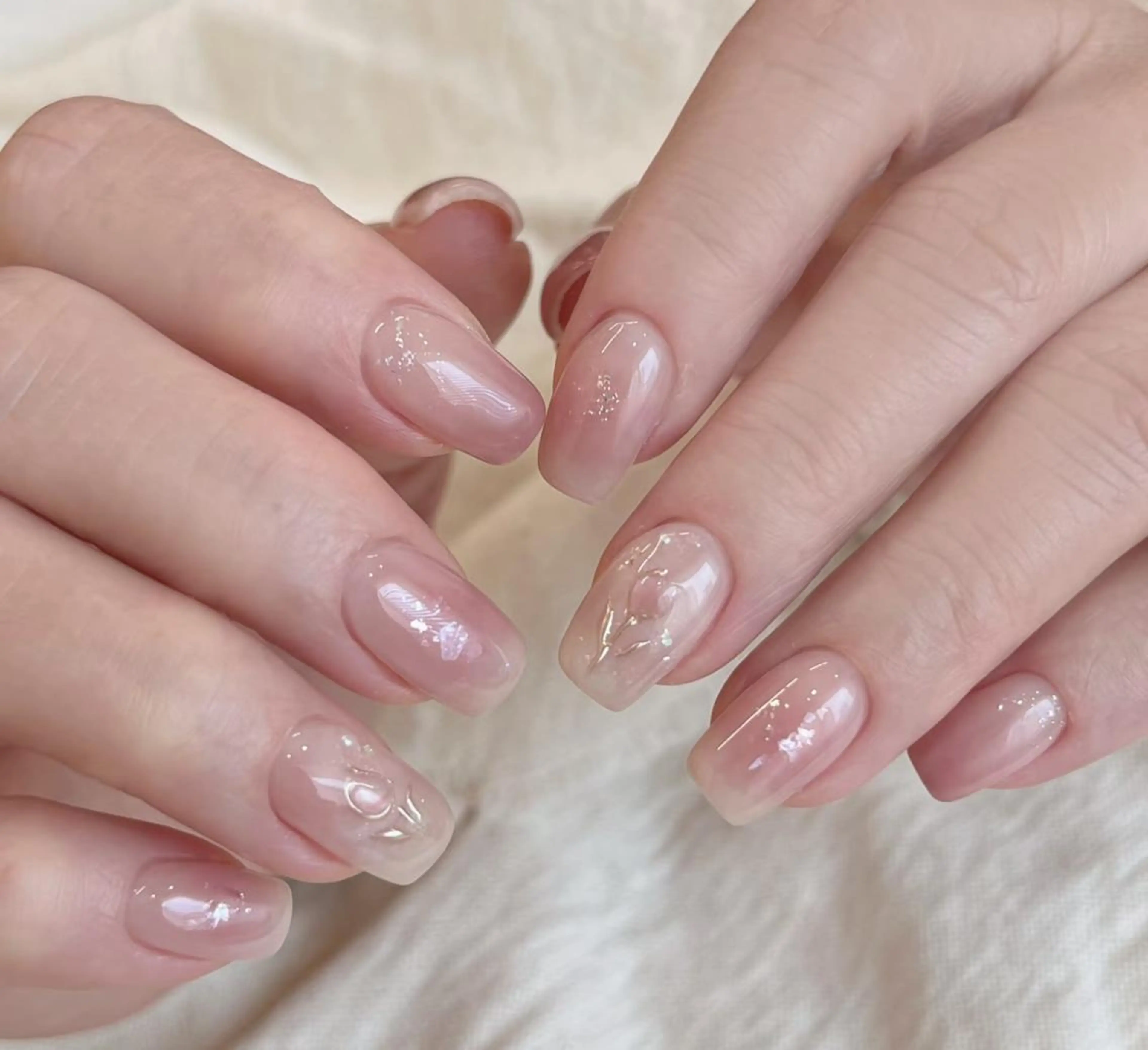 ネイル ハンドネイル ハンドケア 🍑 momo_nailのネイルデザイン