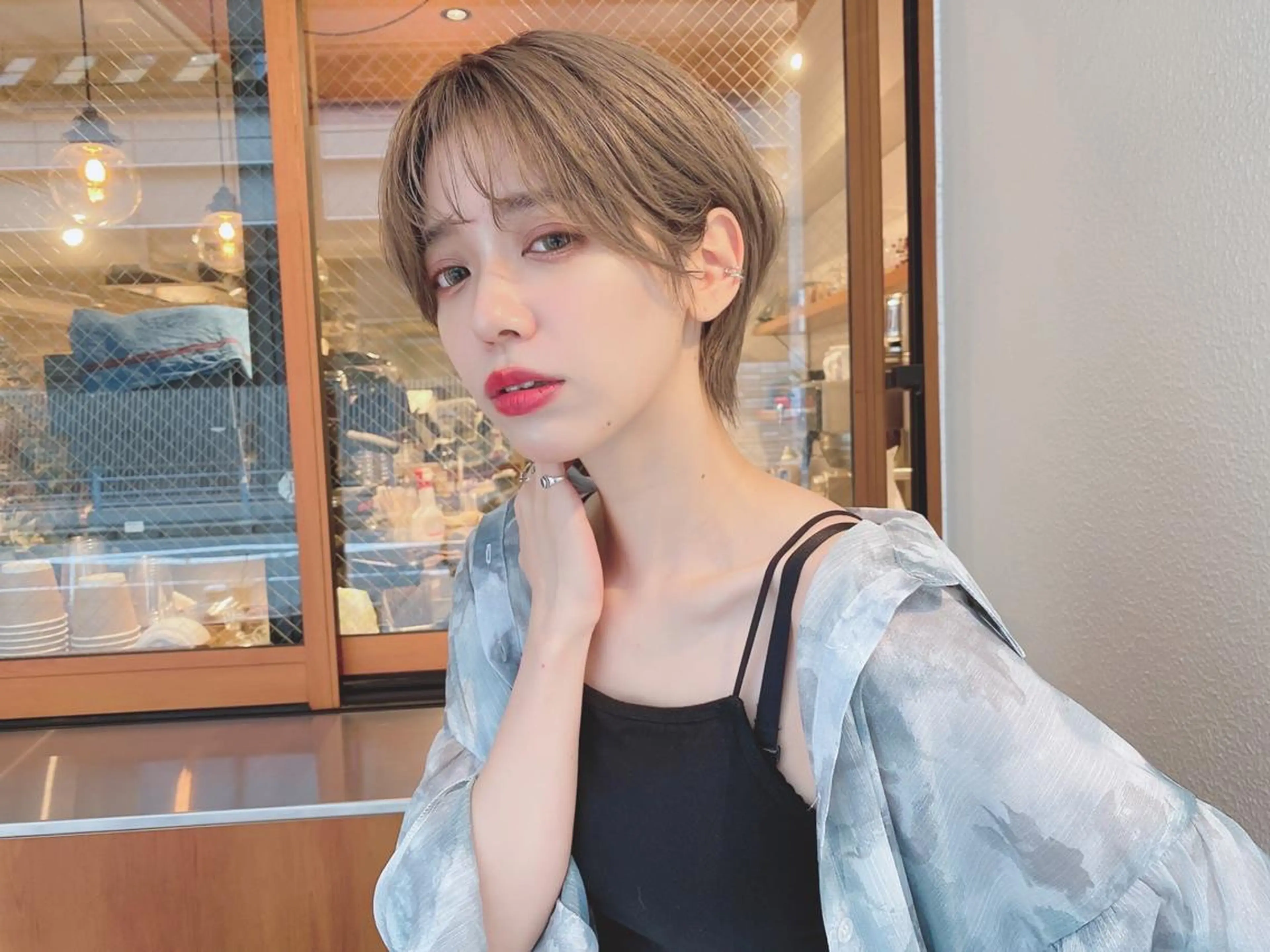 ロング カラー rubik's京橋 店のヘアスタイル