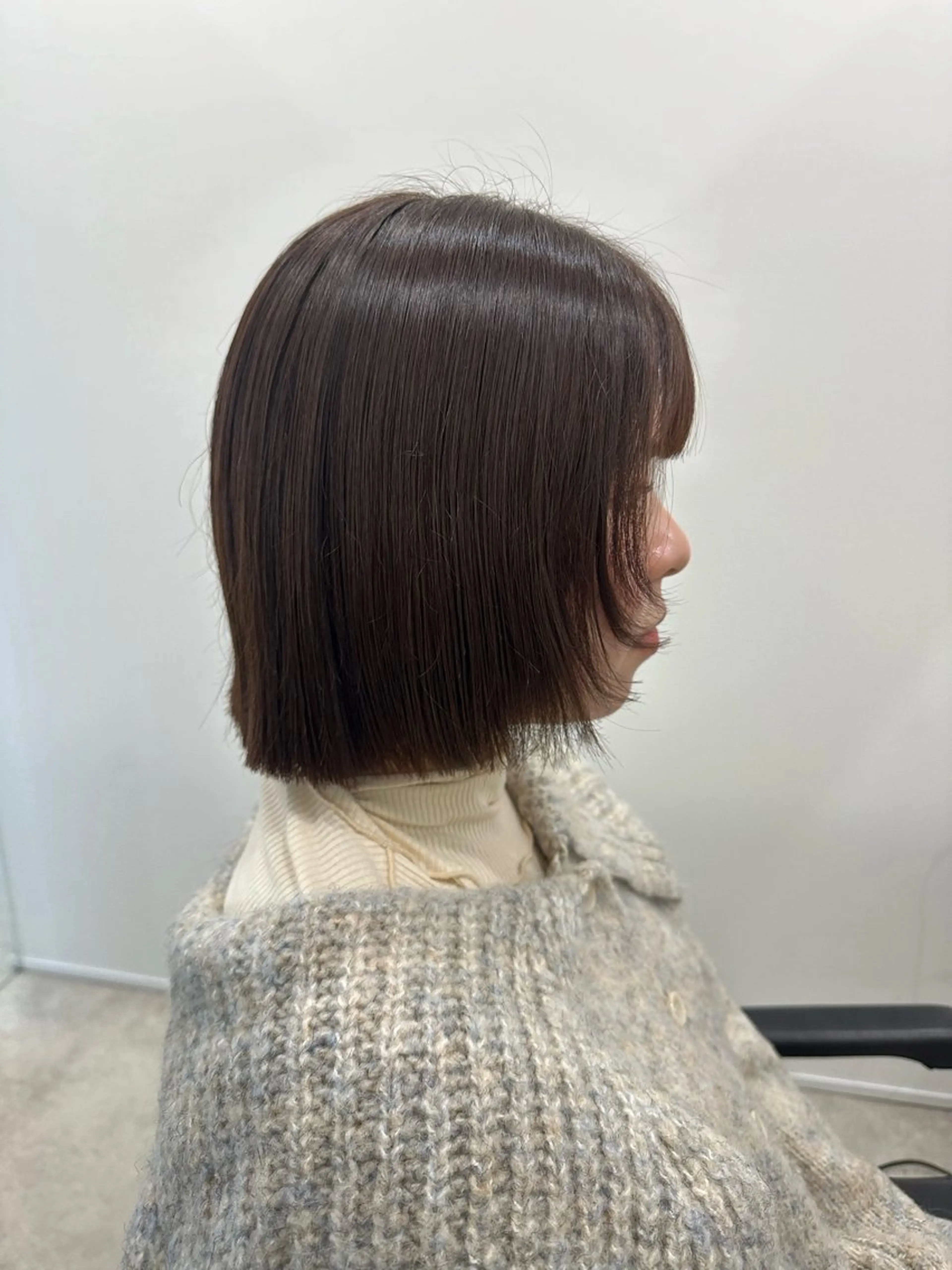 ショート カラー レイヤー/ナチュラル 💐nao.のヘアスタイル