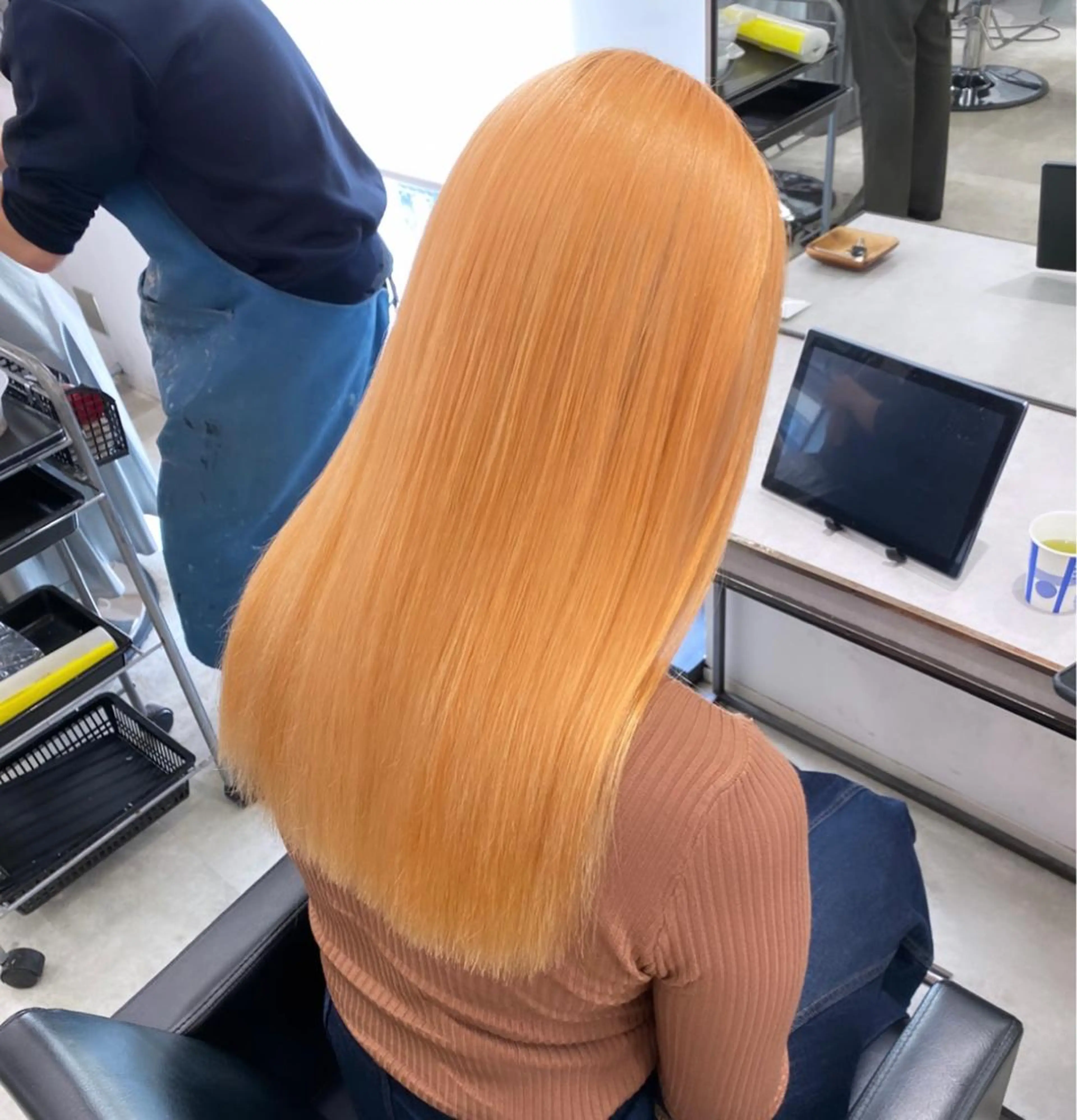 ロング カラー ヘアカラー DX  share salon渋谷所属・カラー系/カット特化 🟠オオタキマサシのヘアスタイル