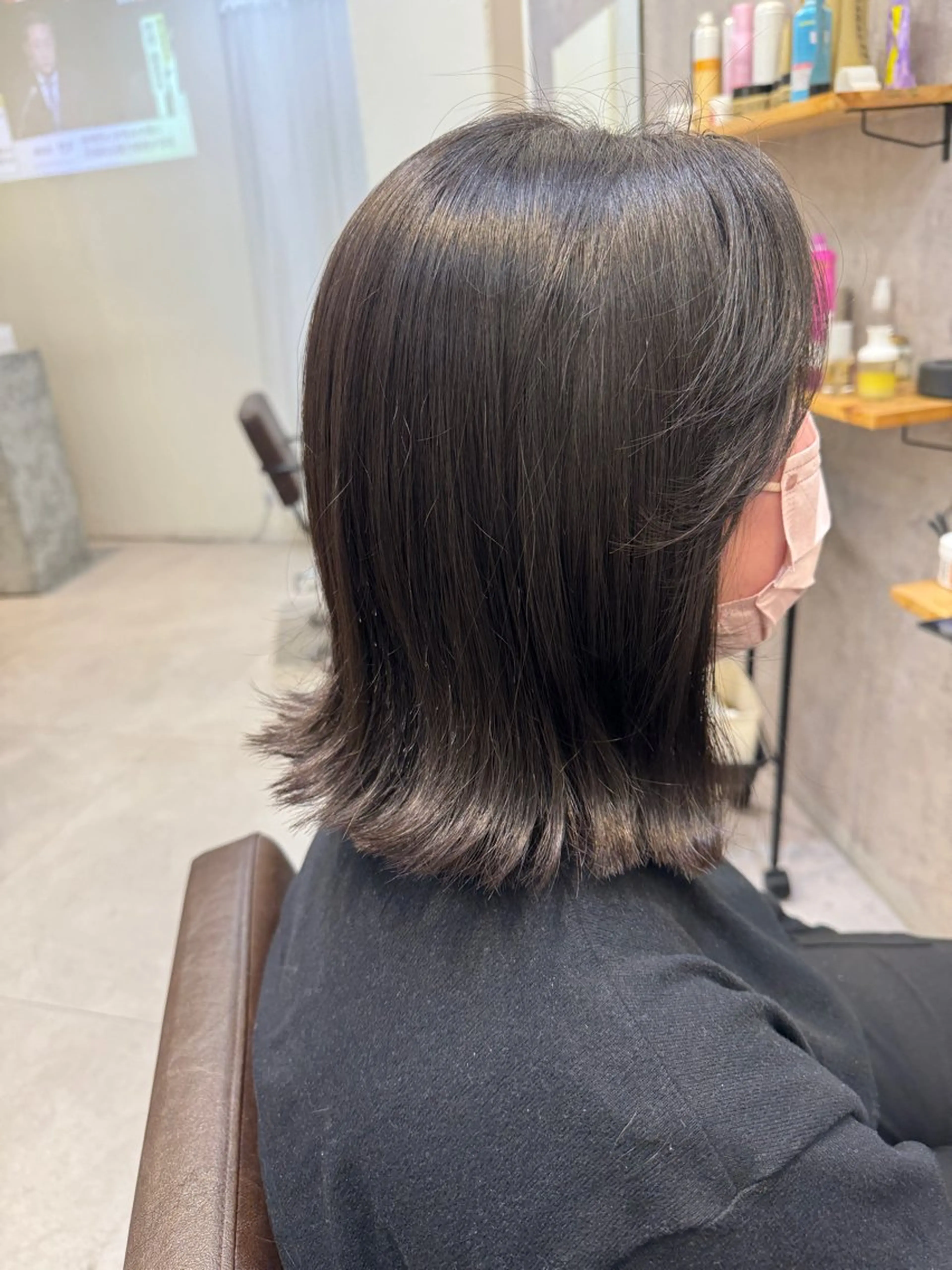 ミディアム くびれヘア カット ヘッドスパ 似合う髪型が 分からない方へのヘアスタイル