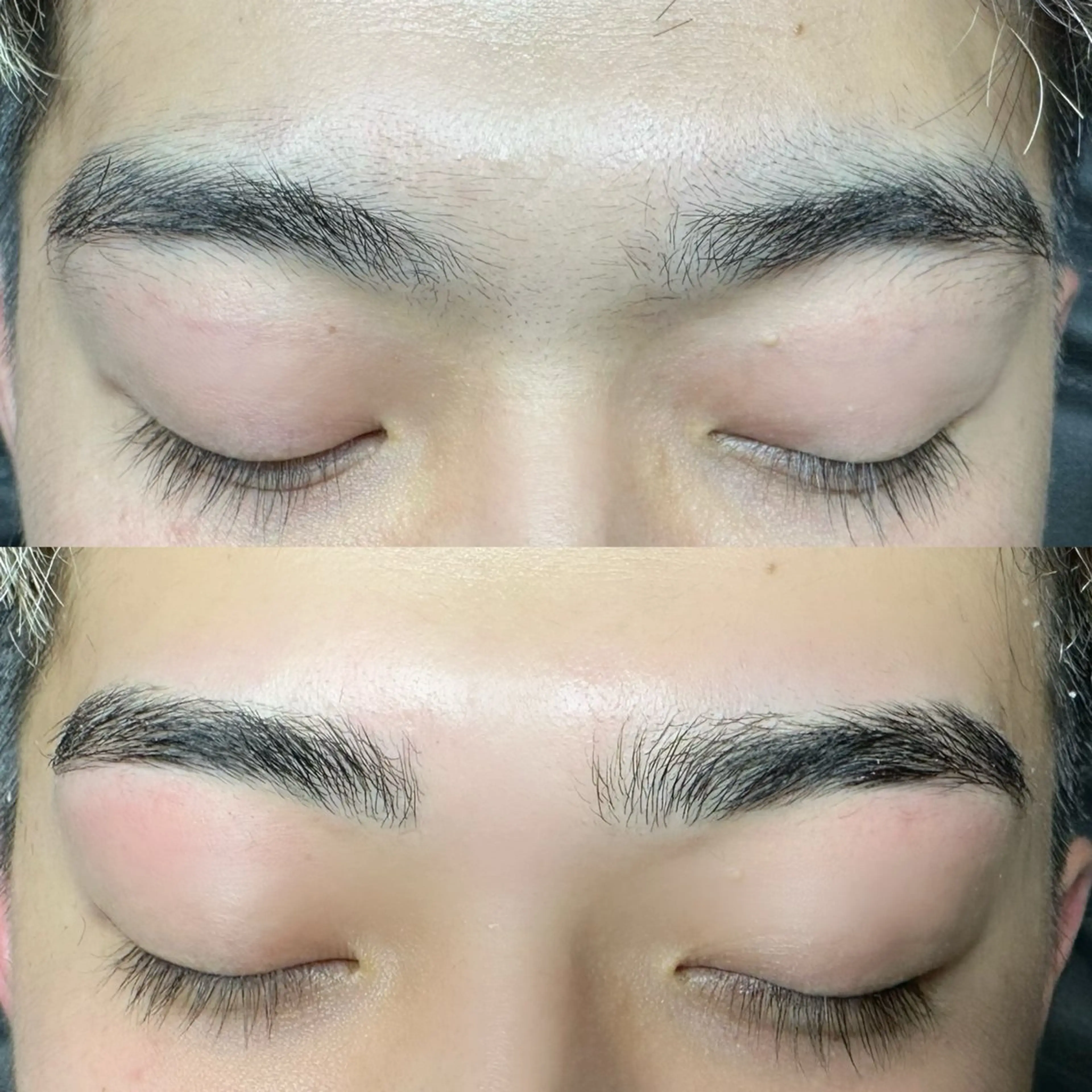 🔁再来【アイブロウ+ハリウッドブロウリフト(HBL)】毛流れ矯正の写真