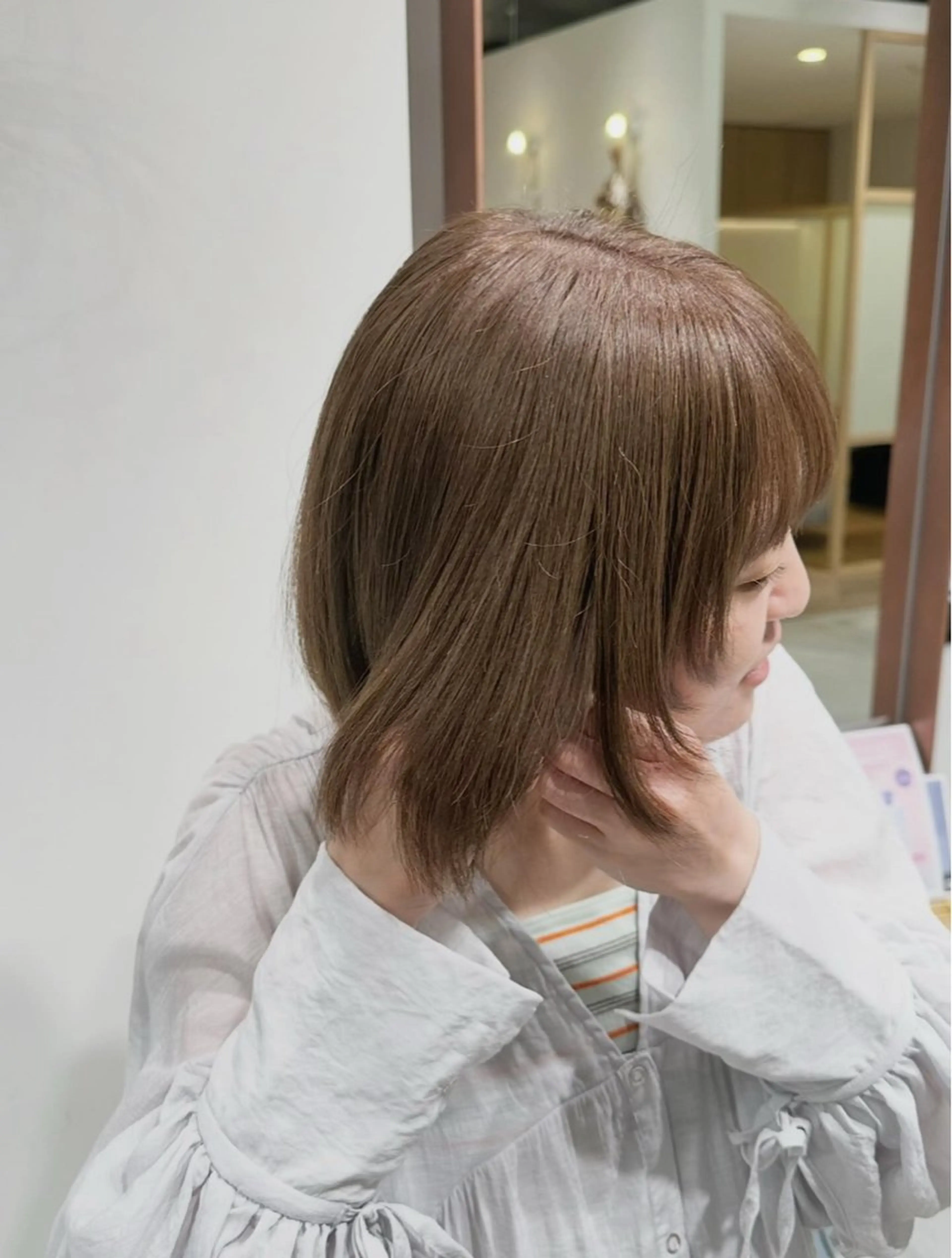 カット+美髪カラー+4step髪質改善トリートメント✨の写真