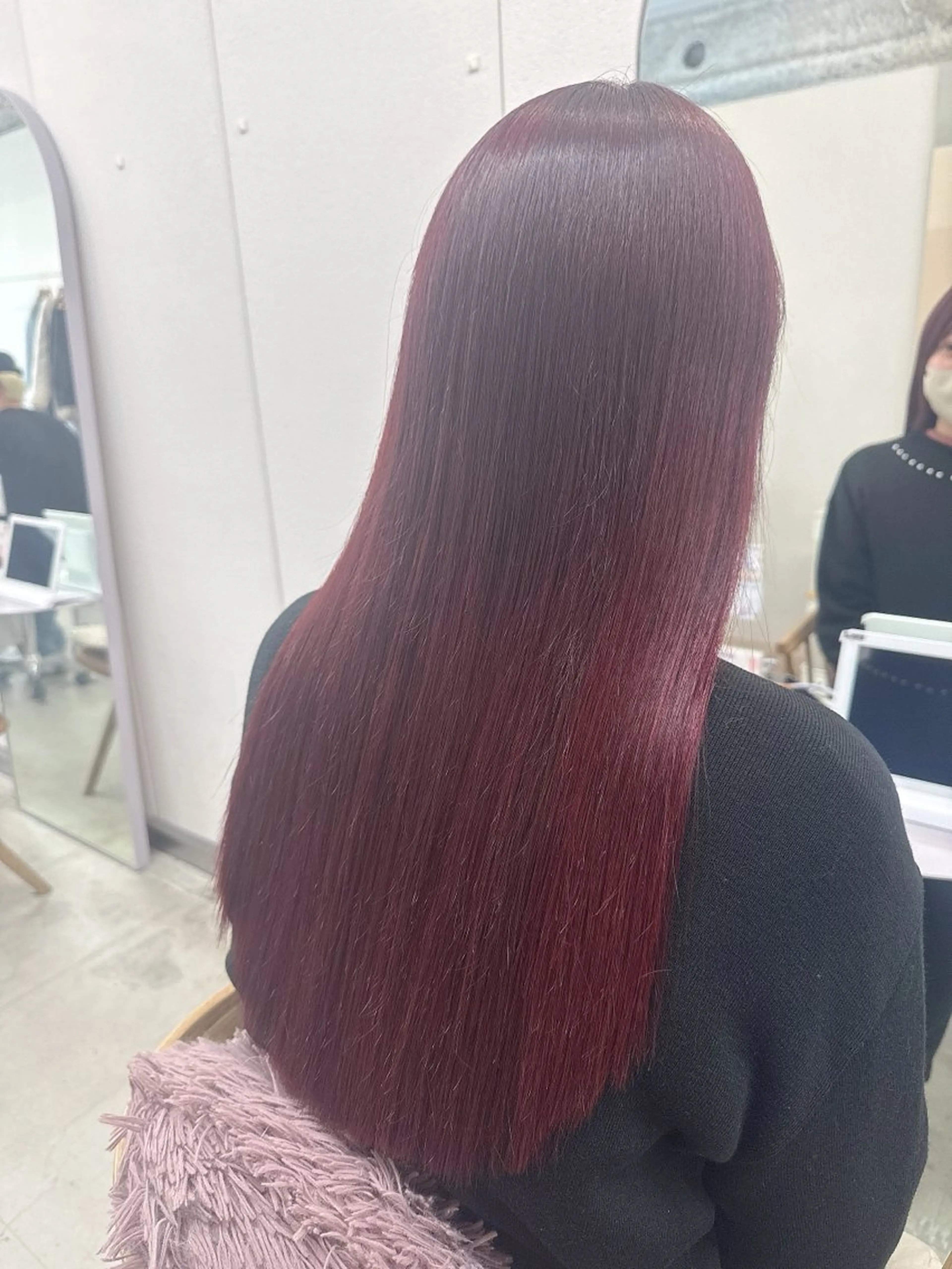 ロング カラー カット ヘアカラー トリートメント 🌷花屋併設🌷 西松さらのマツエク・マツパデザイン