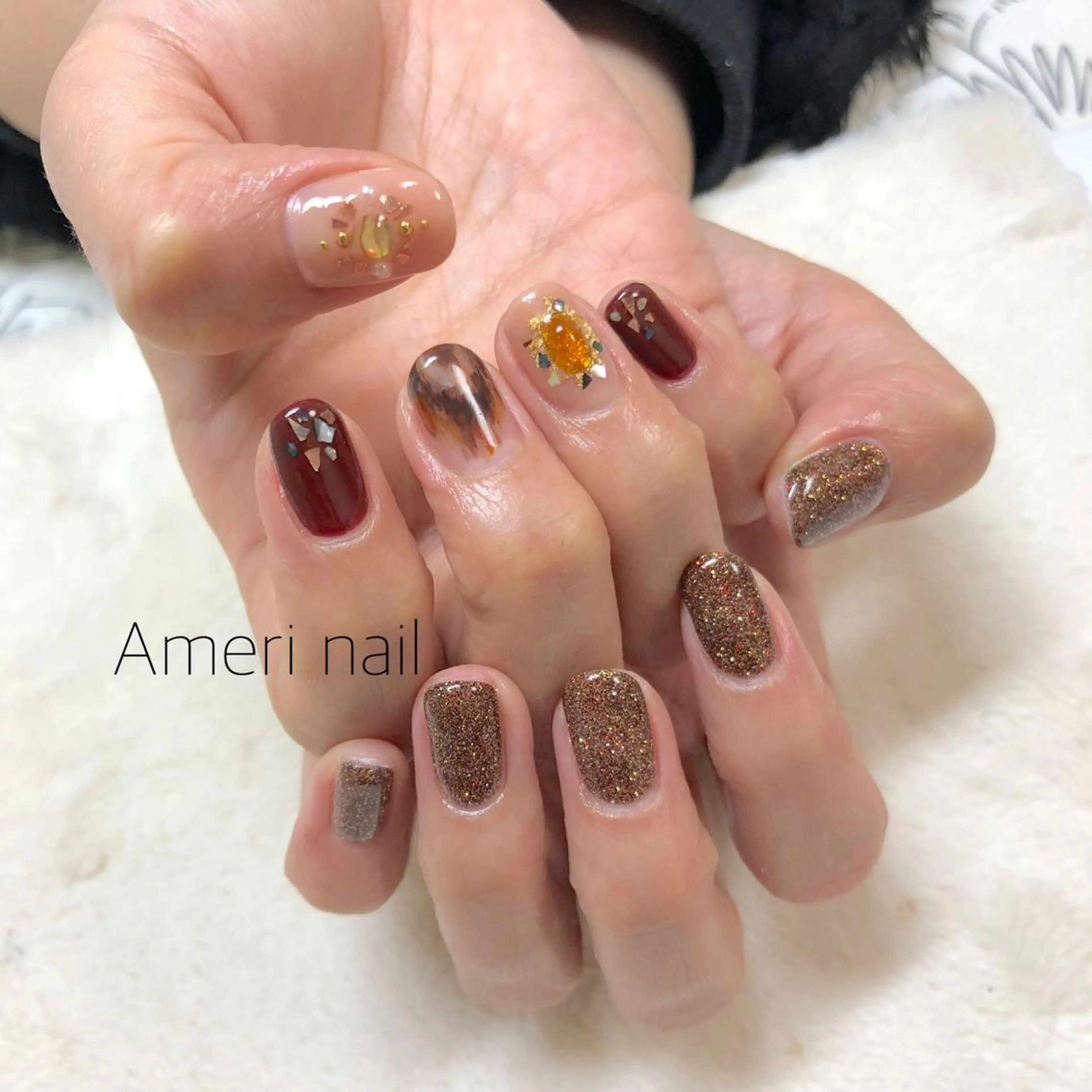 ネイル ハンドネイル Ameri nail /UKIのネイルデザイン