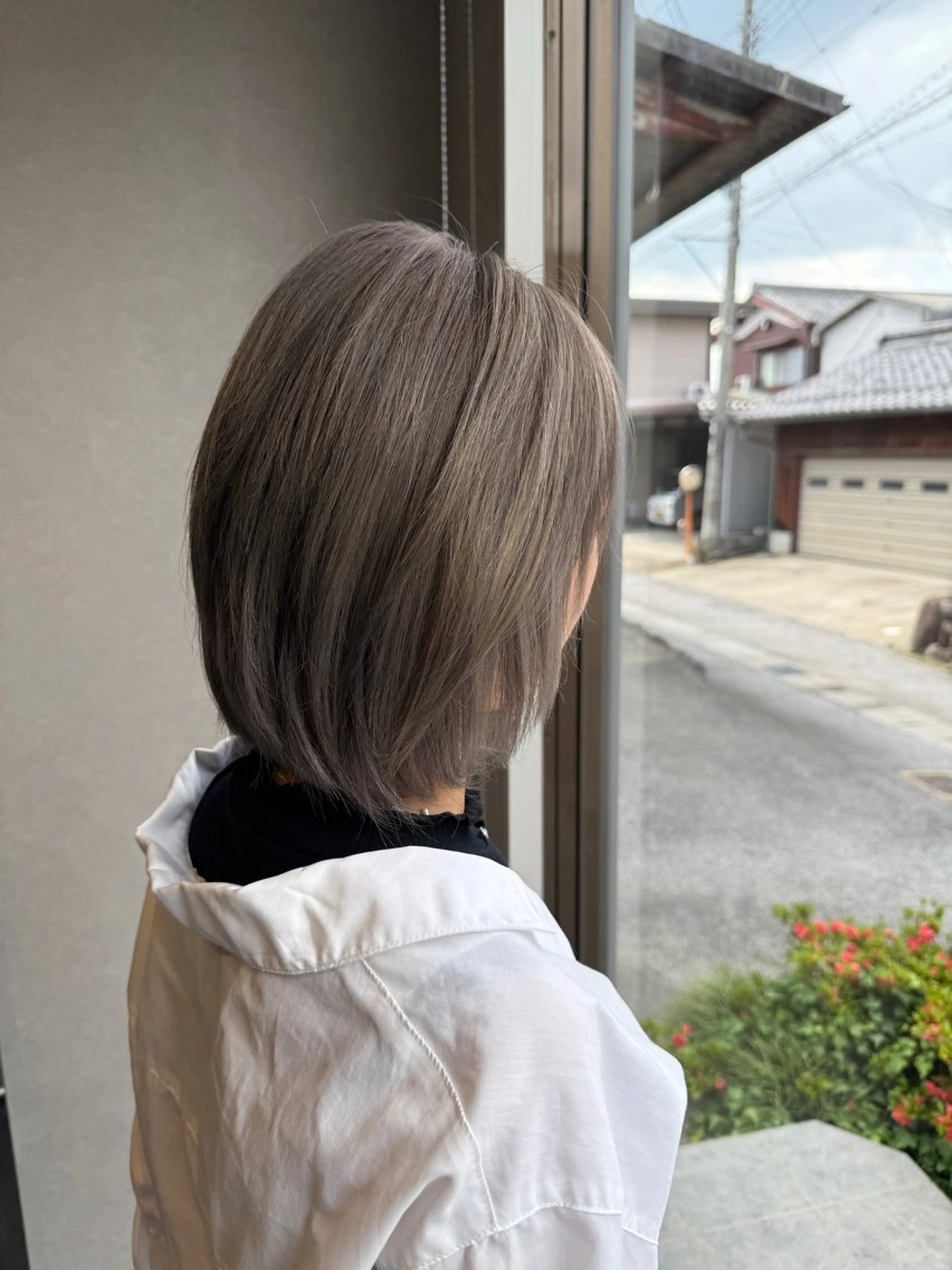 ミディアム ショートボブ ボブ 髪質改善 髪質改善⚡️カラー 🍀武久 誠🍀のヘアスタイル