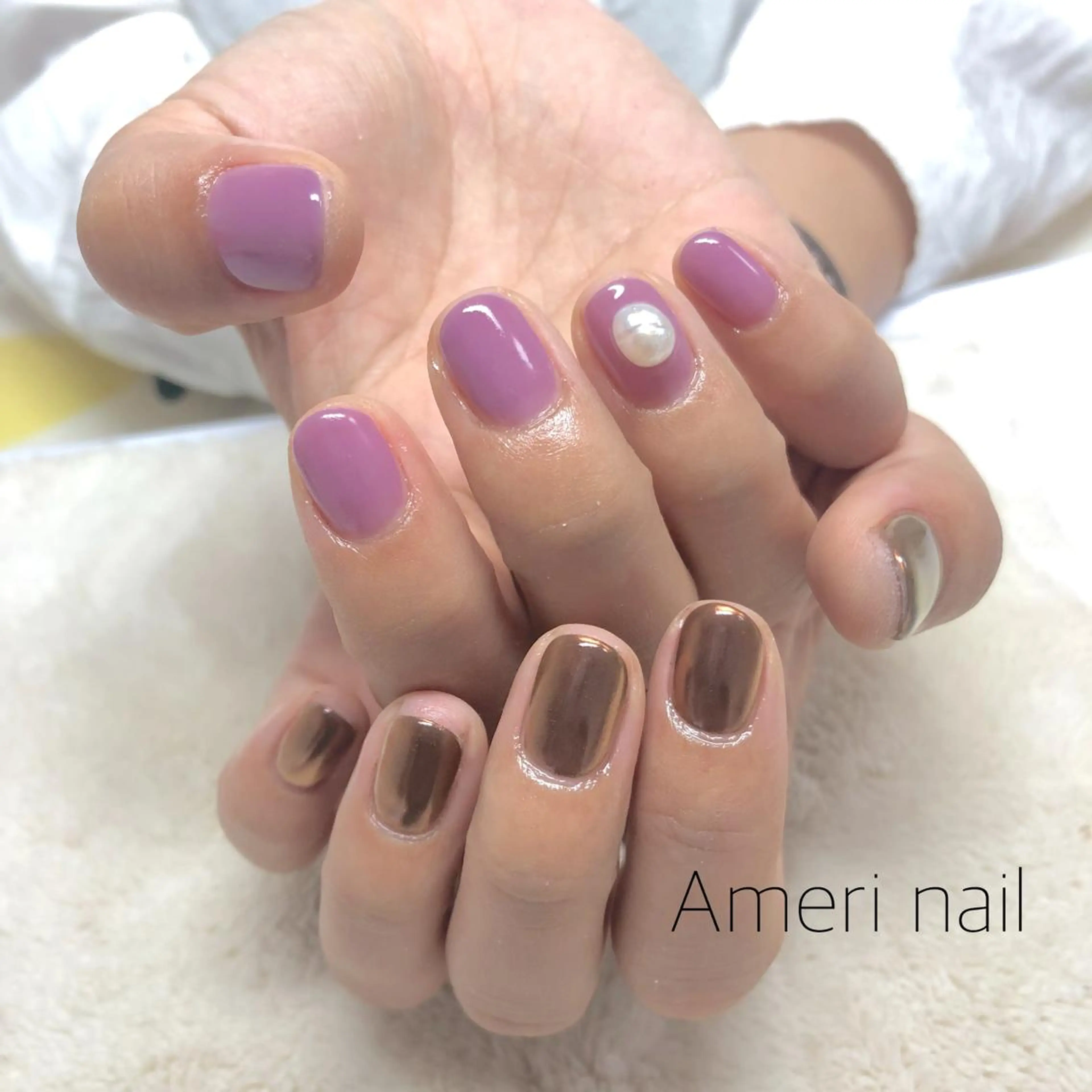ネイル ハンドネイル Ameri nail /UKIのネイルデザイン