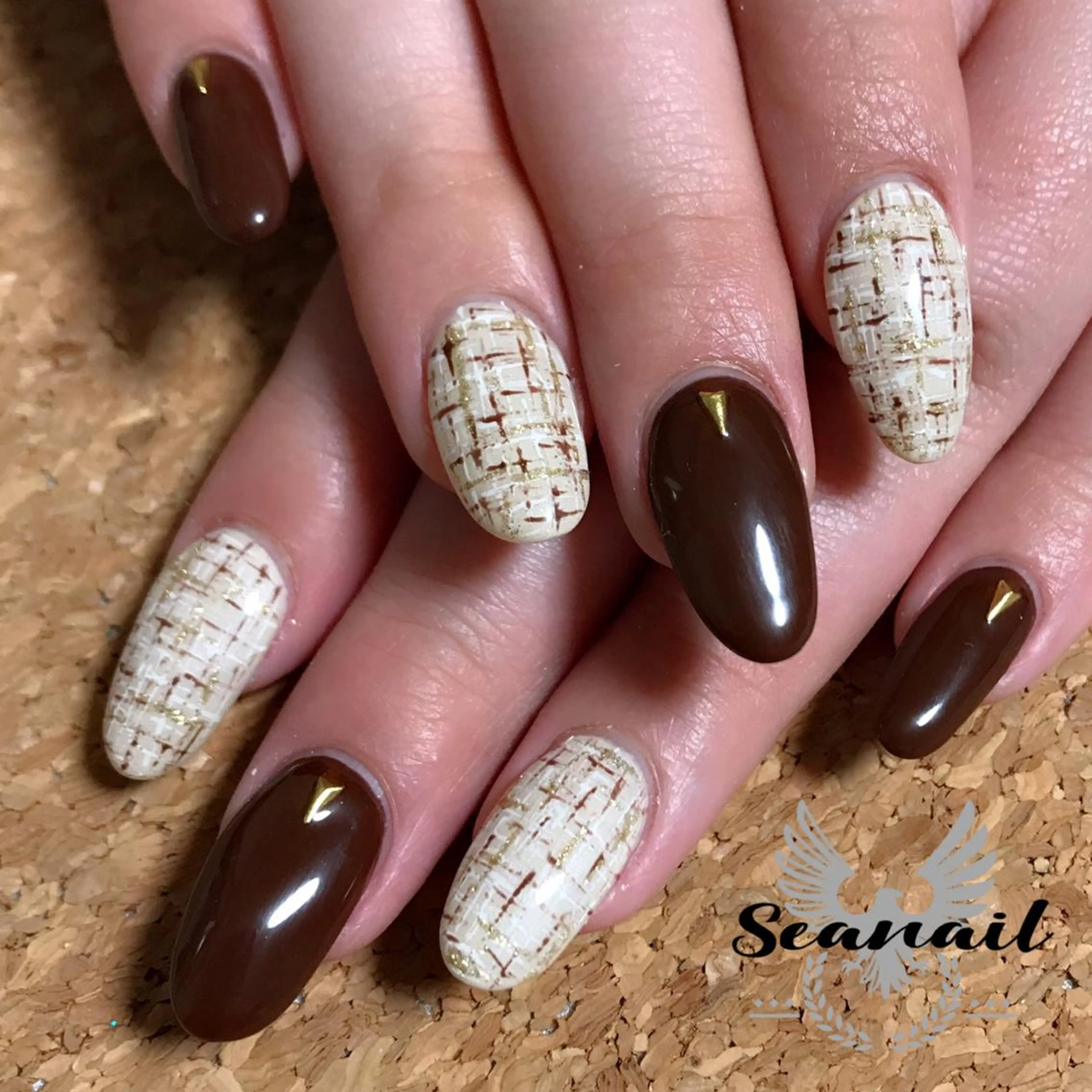 ネイル 小尾 栞のネイルデザイン