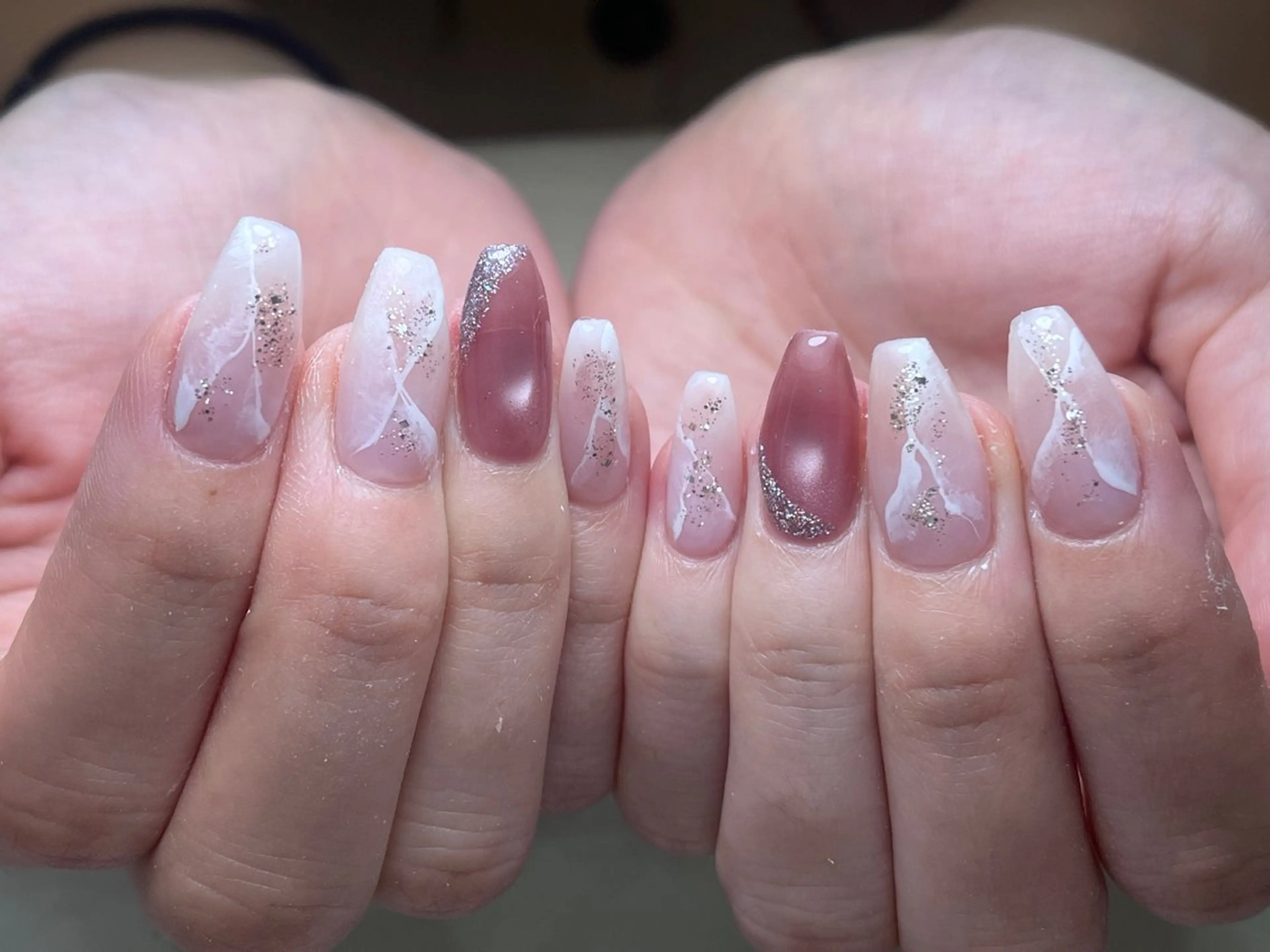 ネイル エルバイノリコ小川 パラジェル取扱店のネイルデザイン