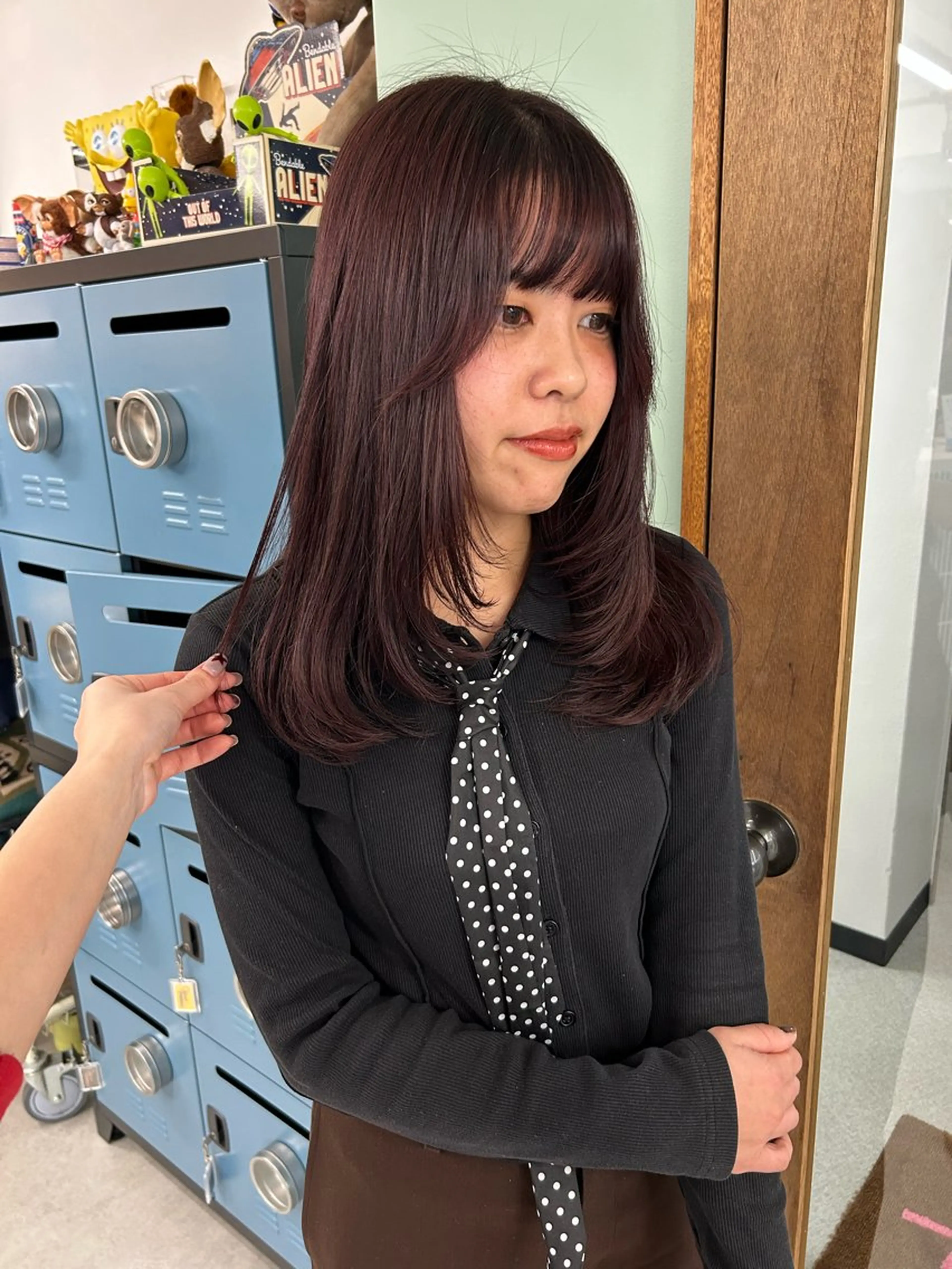 セミロング レイヤー・ボブカット ／もえまる🌻のヘアスタイル