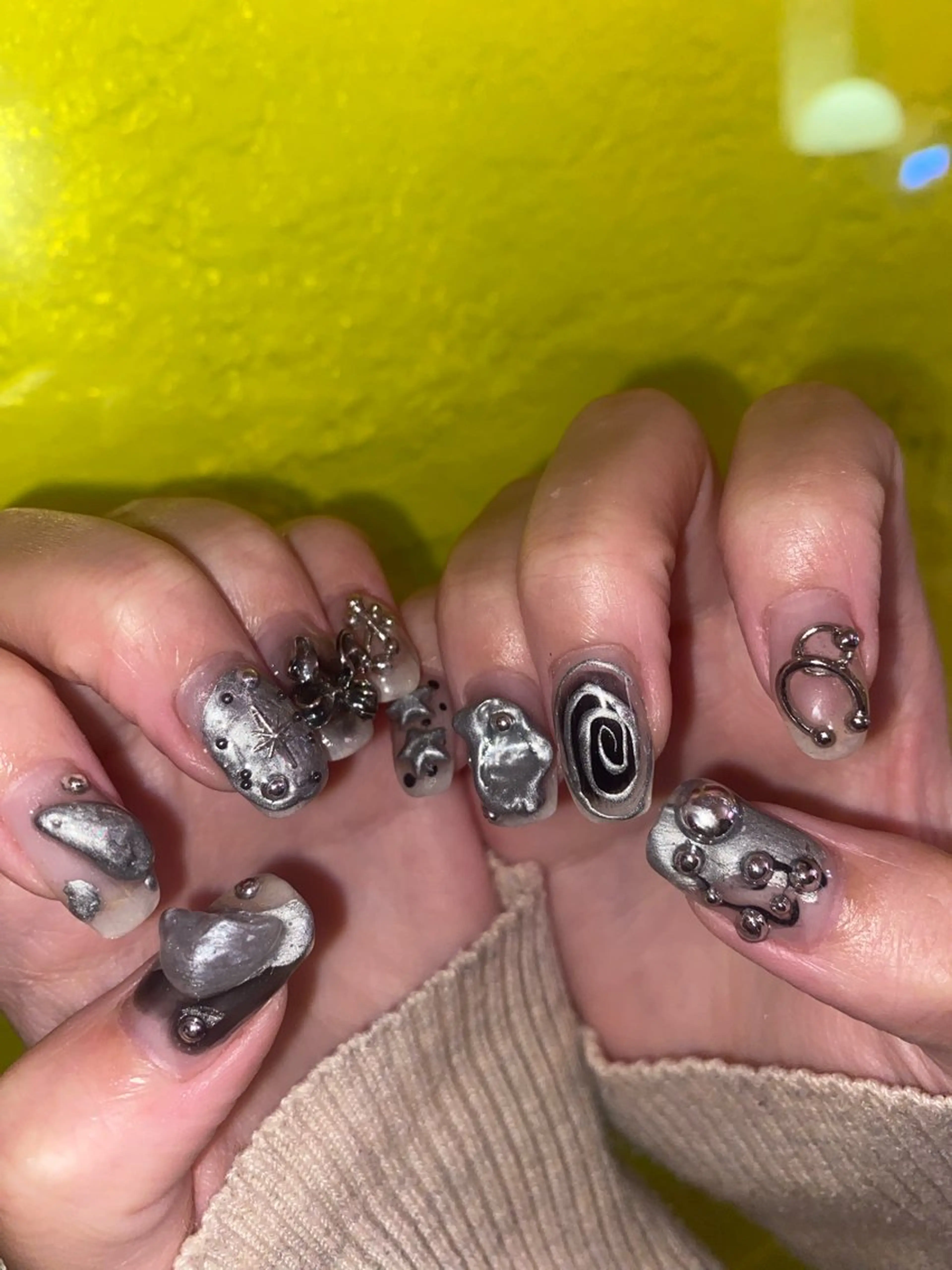 ネイル ハンドネイル hana (..)個 性派/メンズネイル◎のネイルデザイン