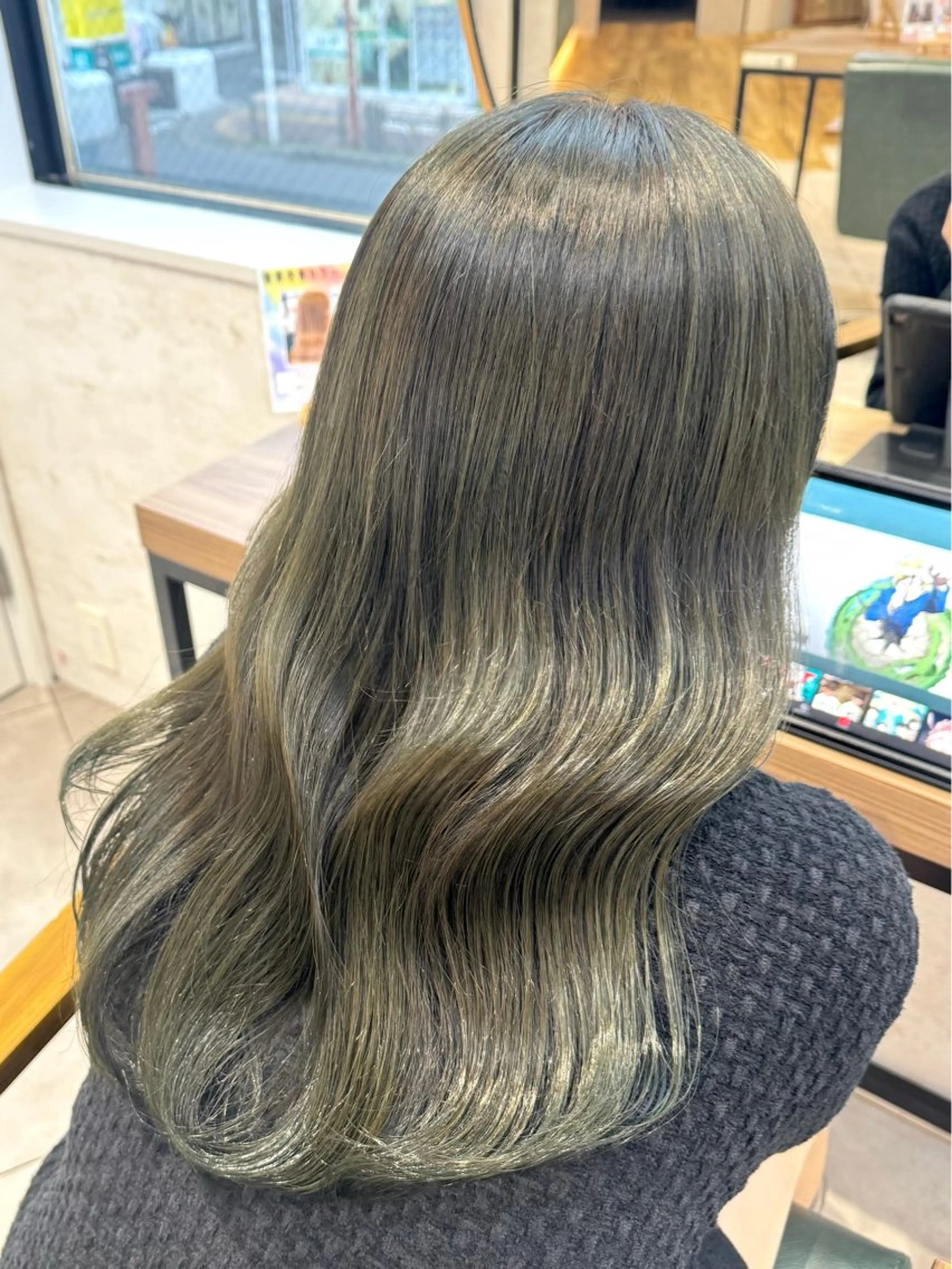 【🌷minimo限定】🌼透明感カラー +4stepトリートメントの写真