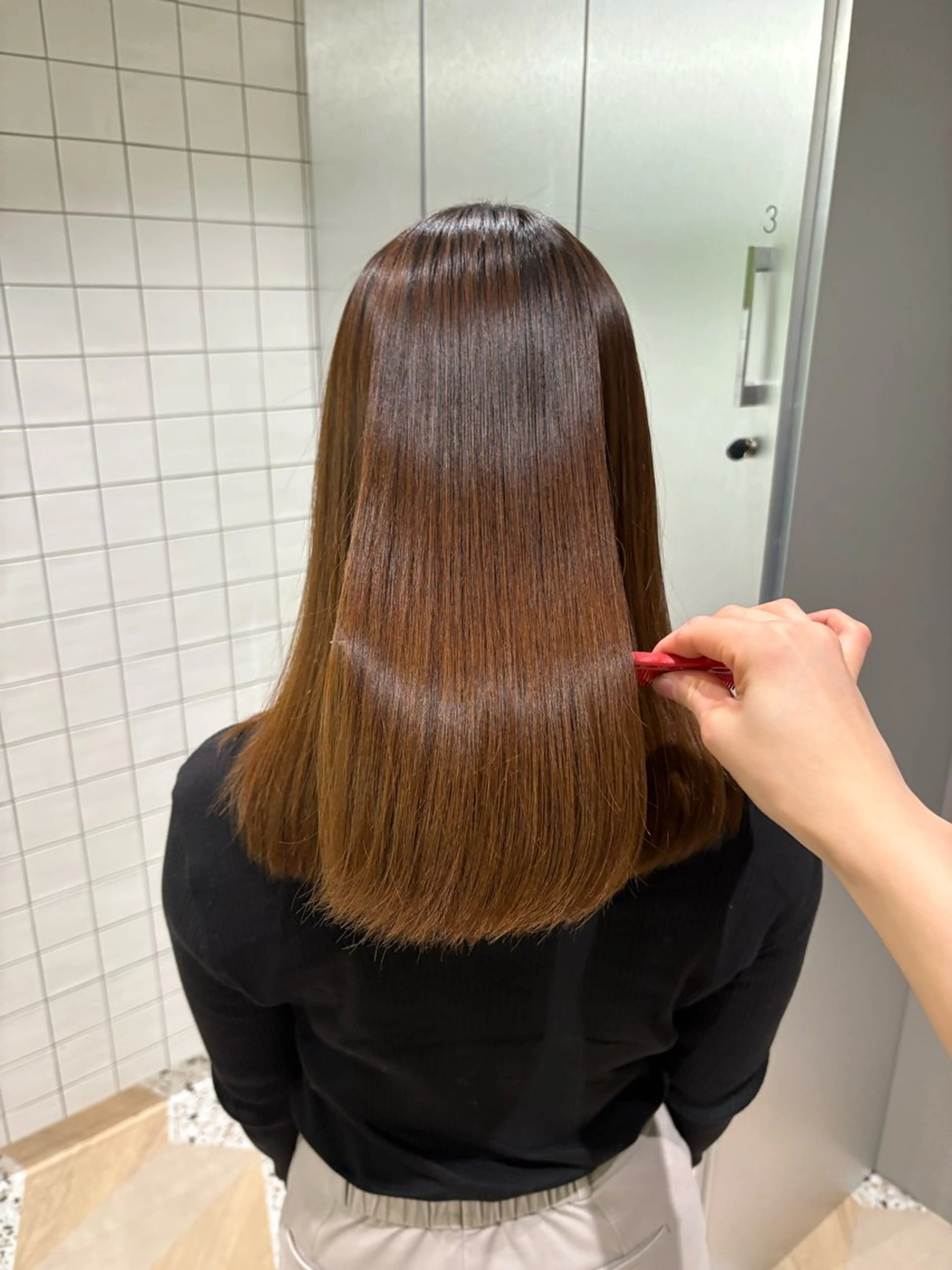 ロング 髪質改善/レイヤーカ ット/hatsuneのヘアスタイル