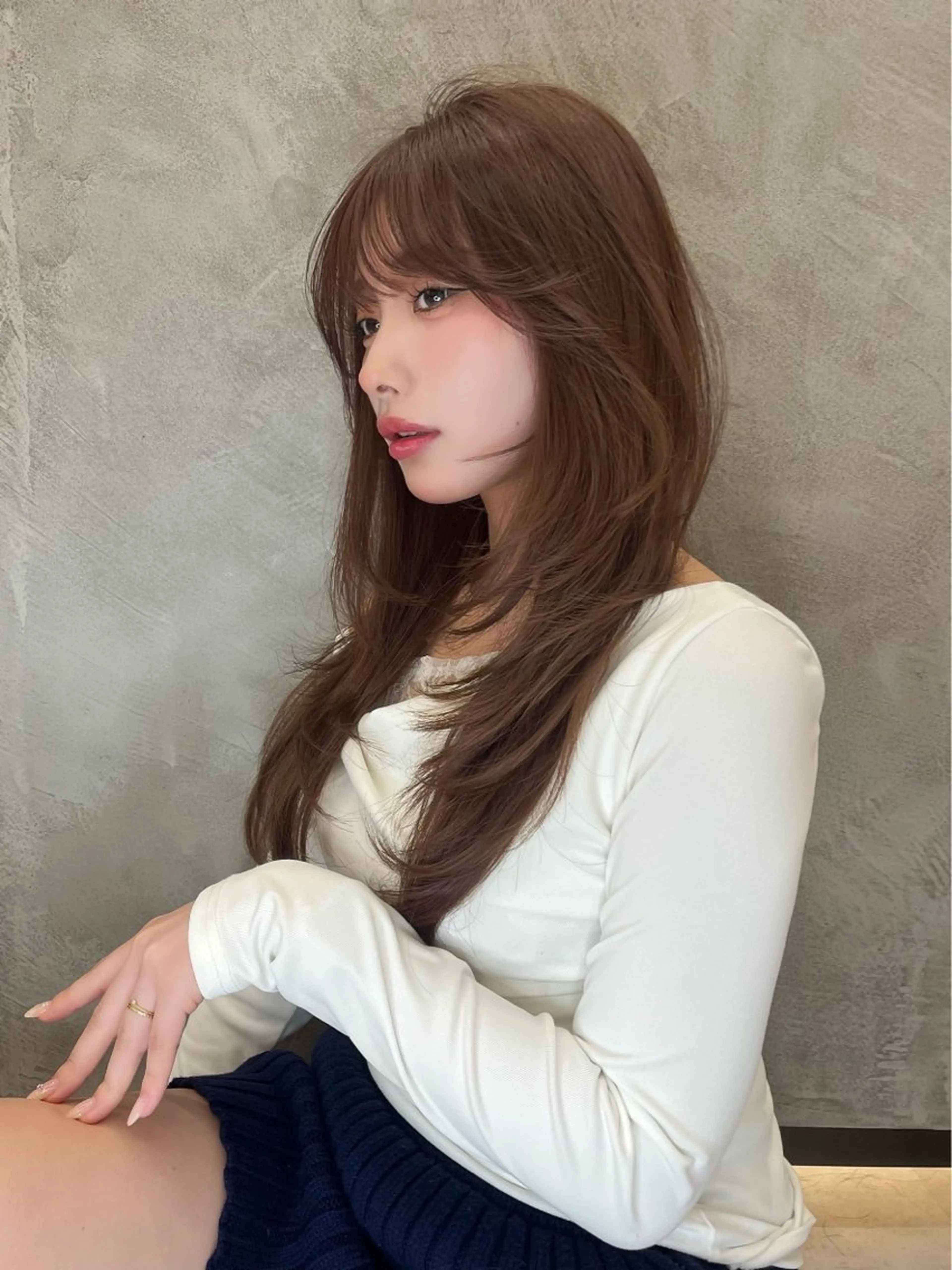 ロング カット トリートメント ヘアセット 大宮｜髪質改善×韓国 レイヤー💎しょうまのヘアスタイル