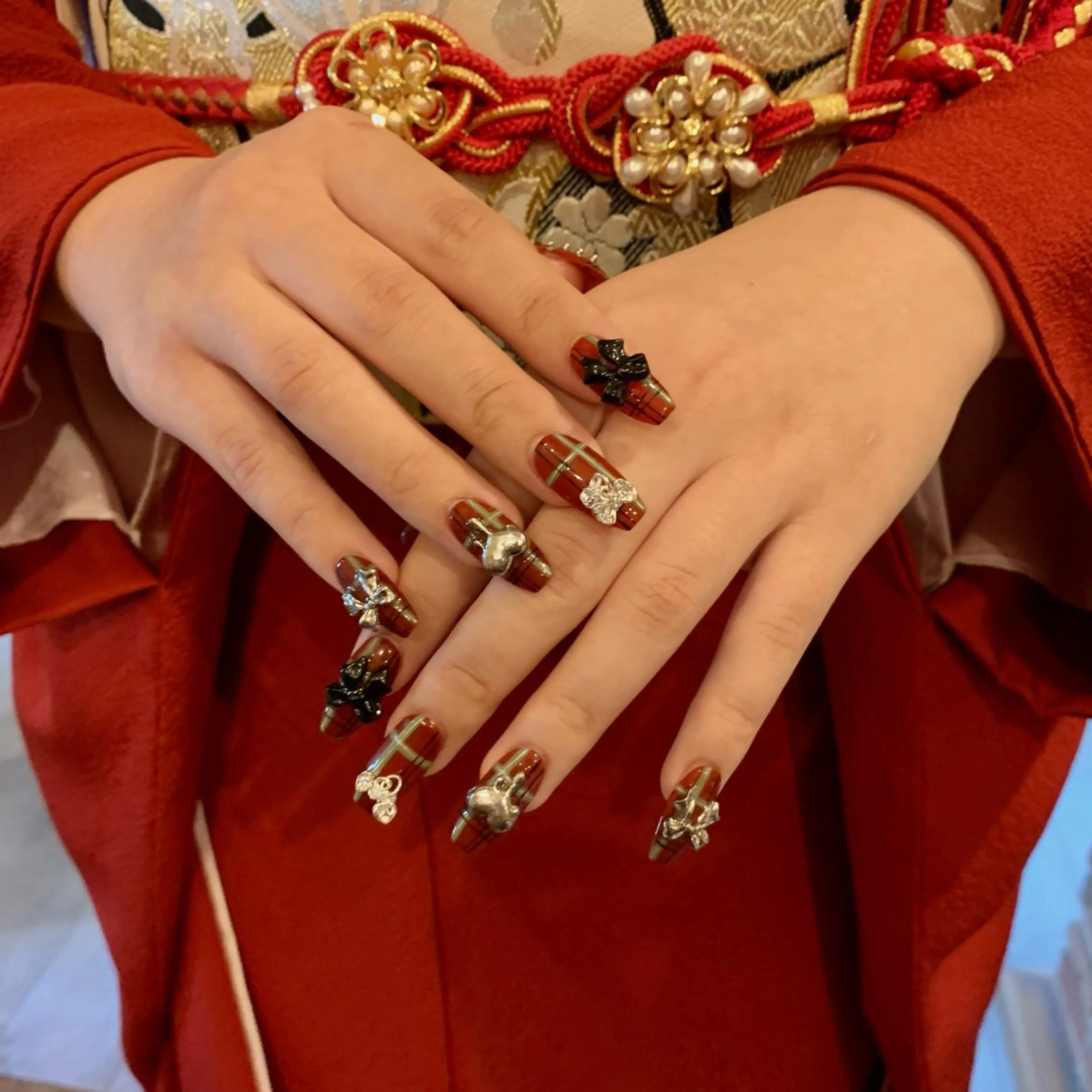 ネイル 中野 茅緩のネイルデザイン