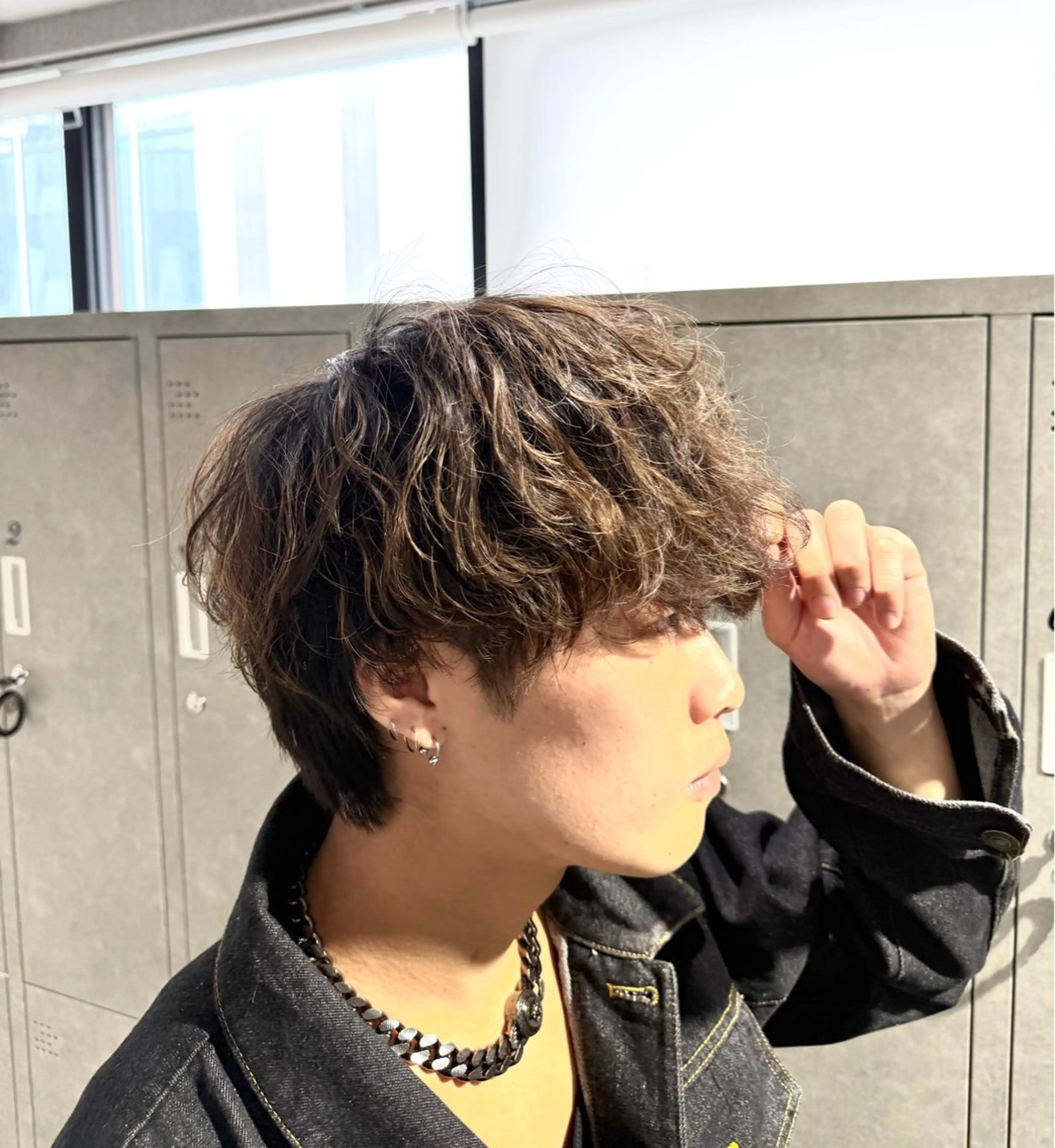 ショート パーマ ウルフカット カット パーマ メンズパーマ職人 パーマ🔥ritaのヘアスタイル