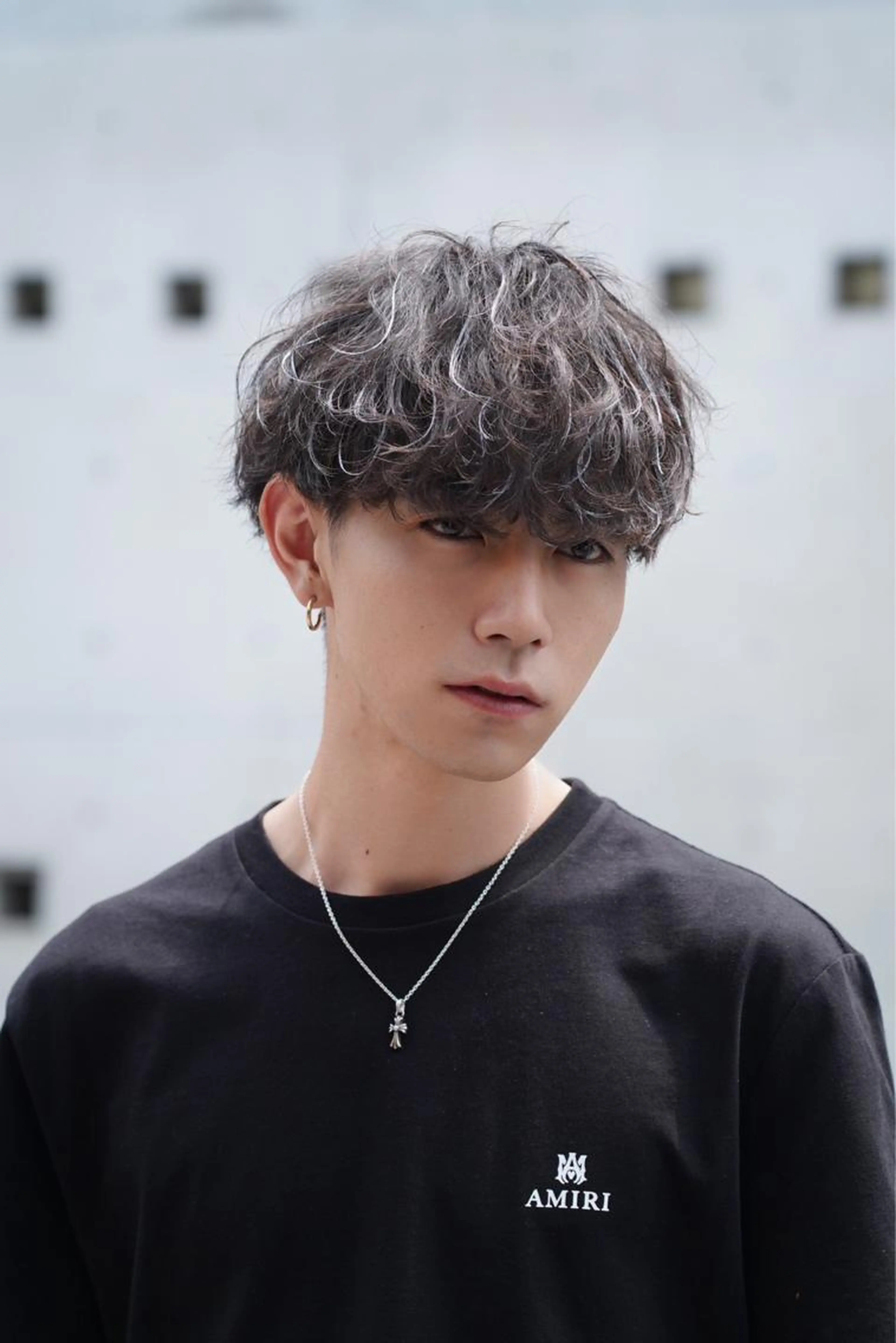 【🔴ミニモ限定初回クーポン🔴】カット✂️＋波巻きスパイラルパーマ🌀（メンズカット／メンズパーマ）の写真